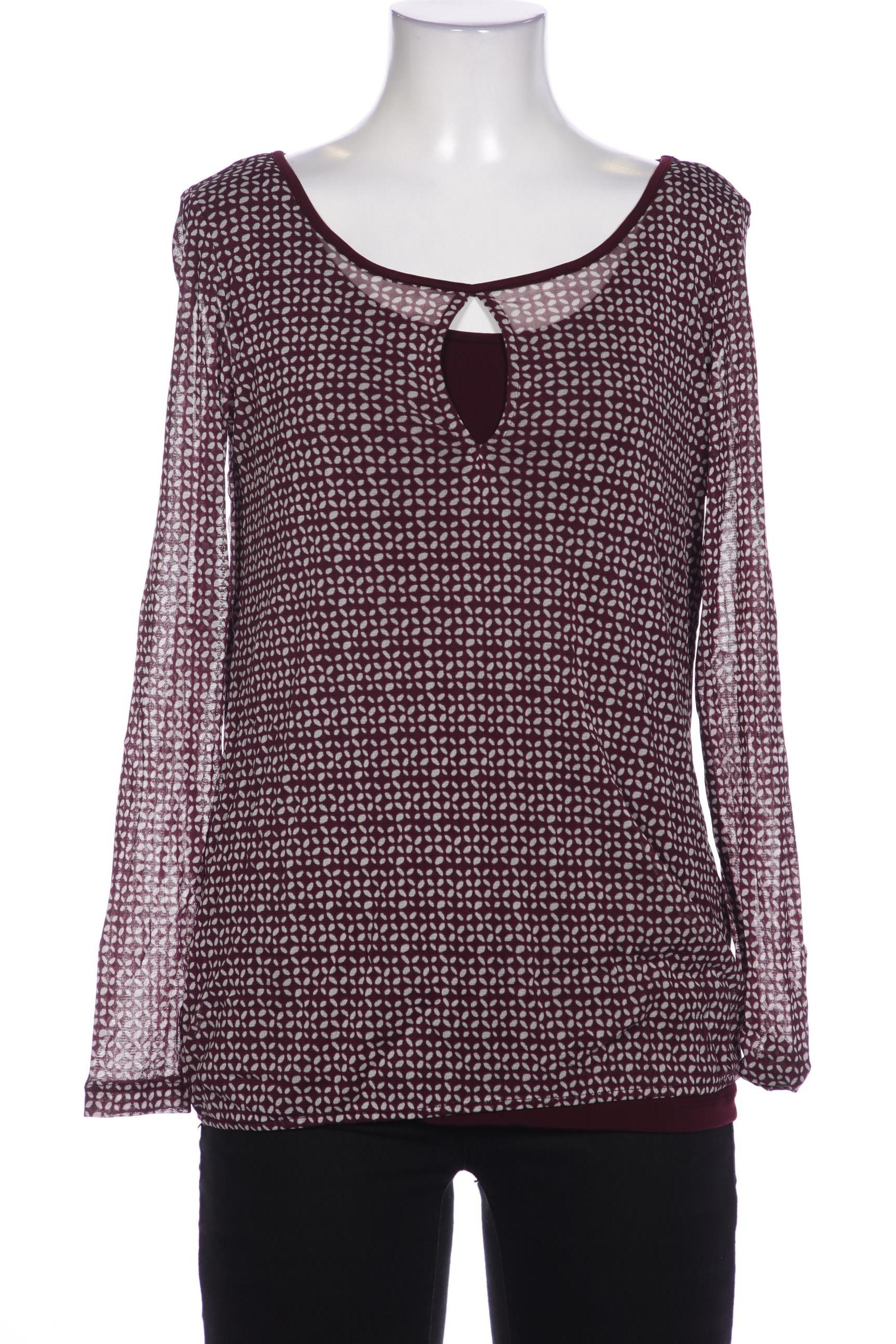 

s.Oliver Selection Damen Langarmshirt, bordeaux, Gr. 38