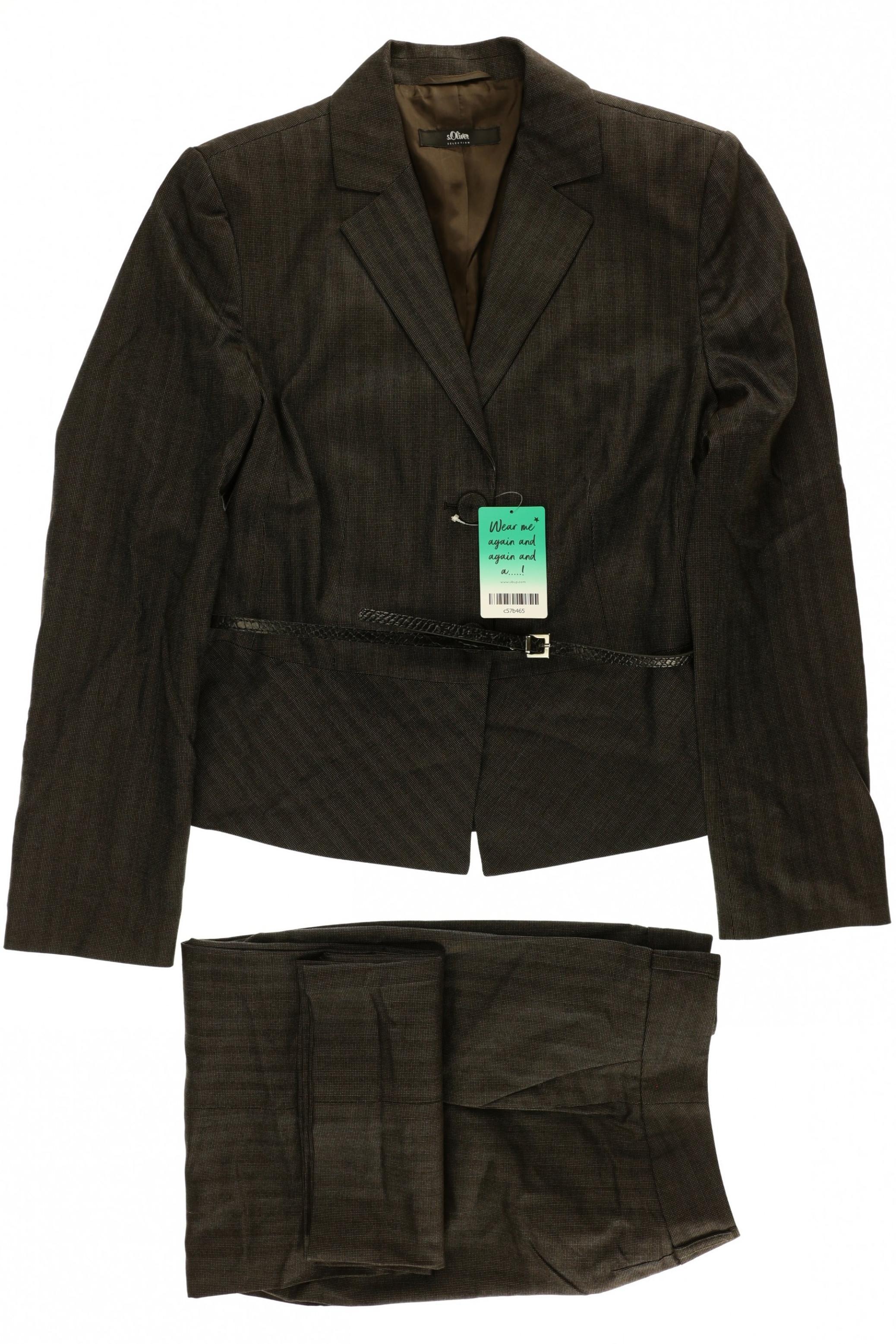 

s.Oliver Selection Damen Anzug, grau, Gr. 38