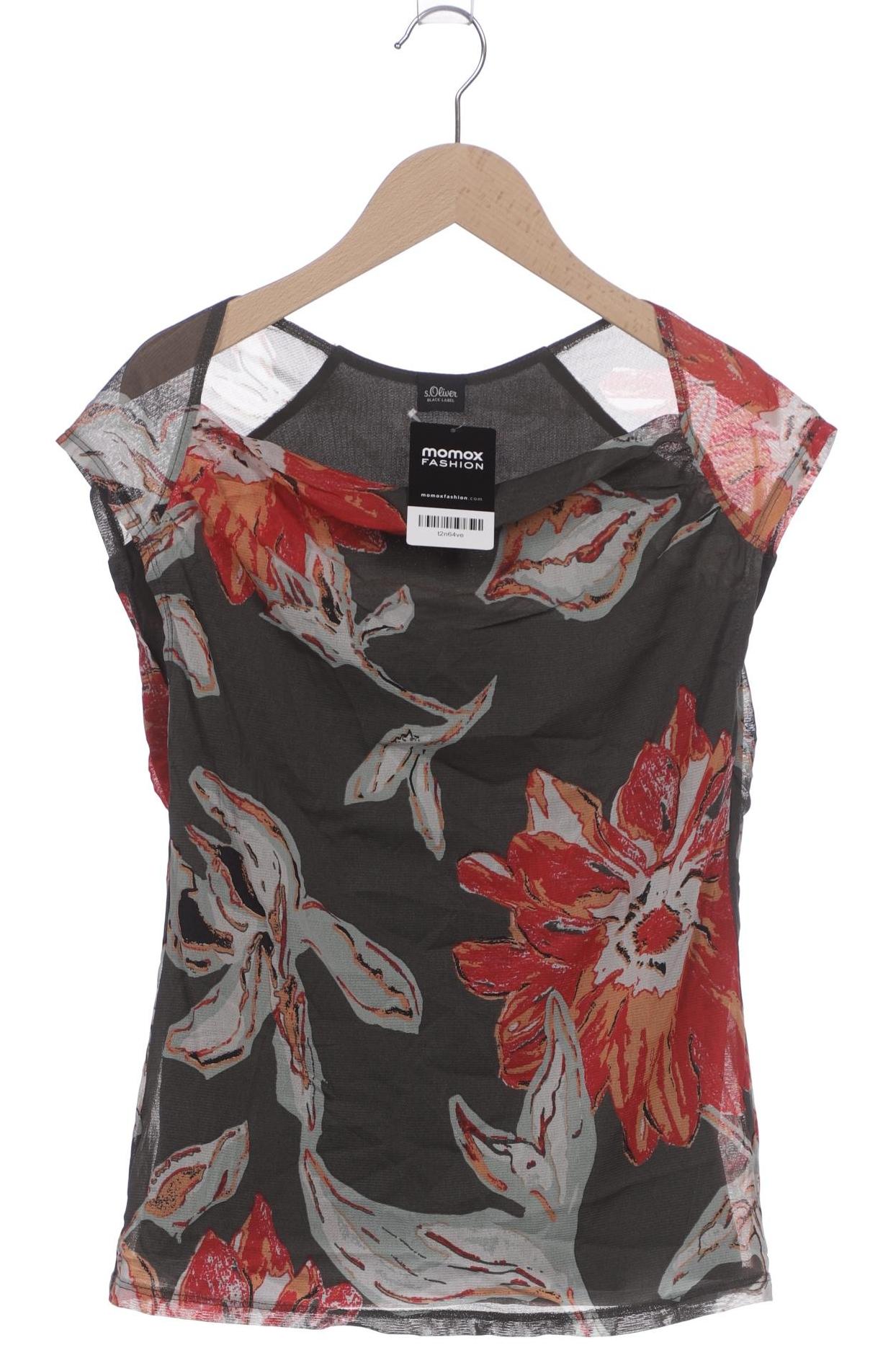 

s.Oliver Selection Damen T-Shirt, grün, Gr. 38