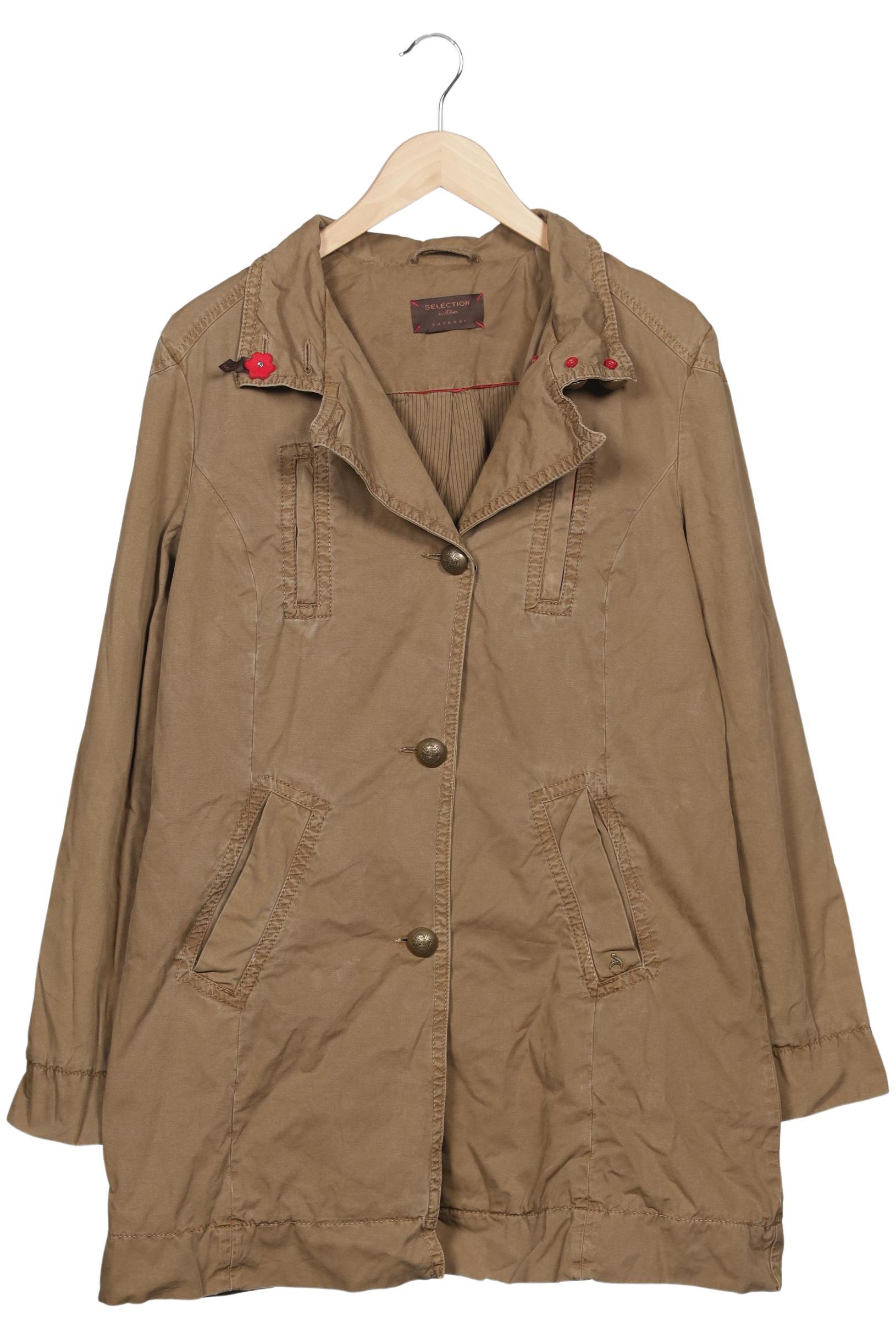 

s.Oliver Selection Damen Mantel, braun, Gr. 42