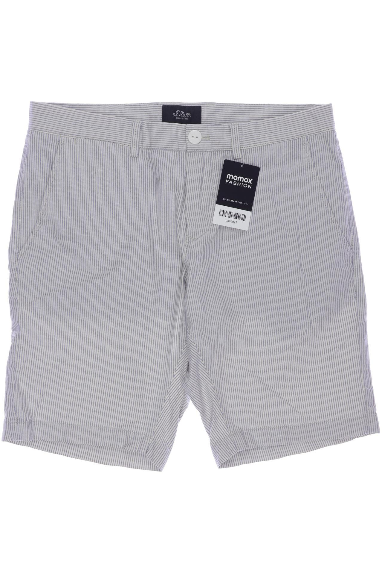 

s.Oliver Selection Herren Shorts, weiß, Gr. 30