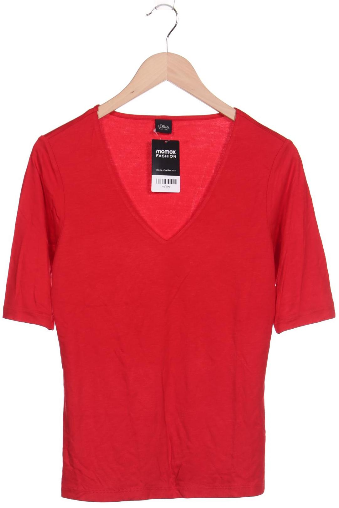

s.Oliver Selection Damen T-Shirt, rot, Gr. 38