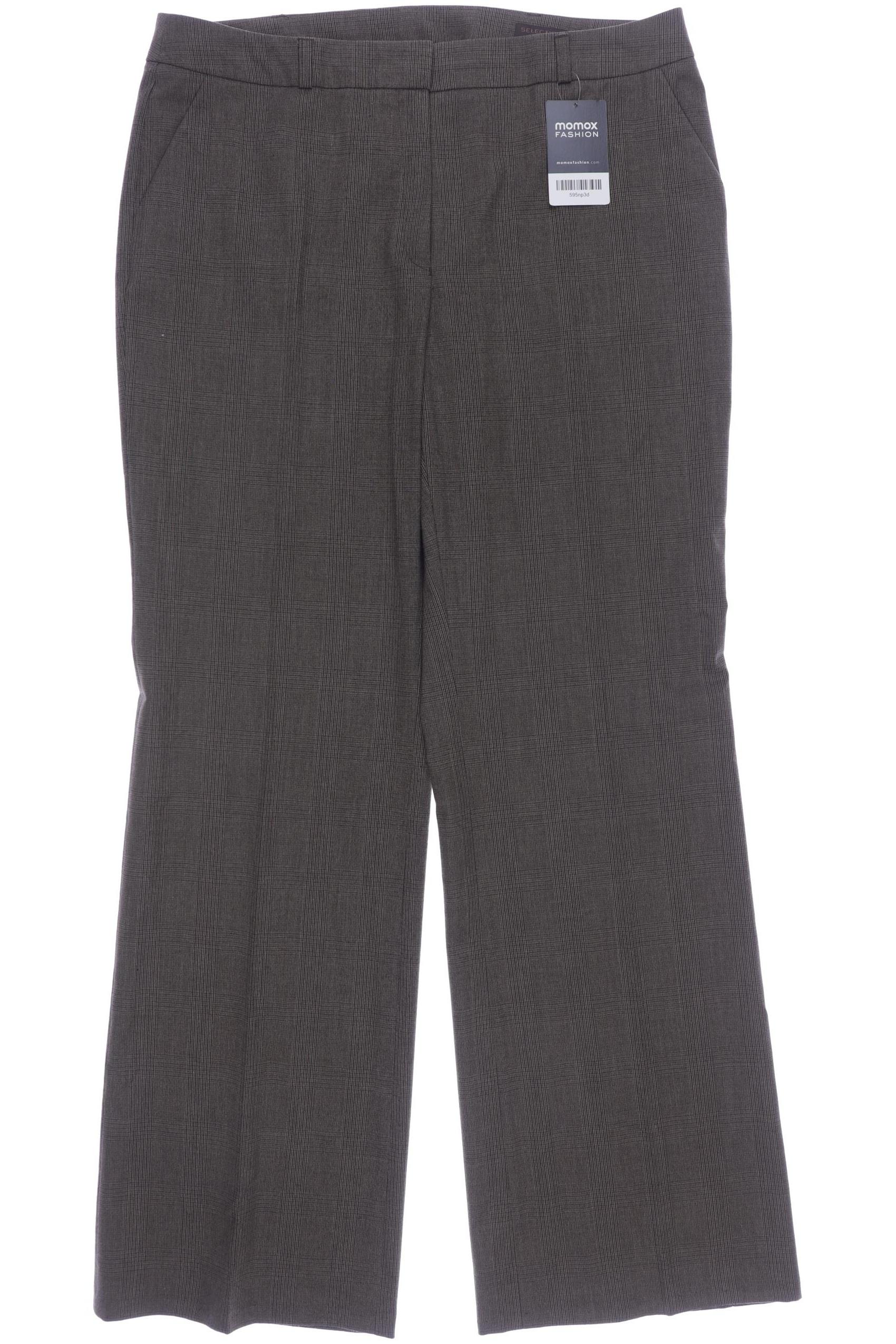 

s.Oliver Selection Damen Stoffhose, braun, Gr. 42
