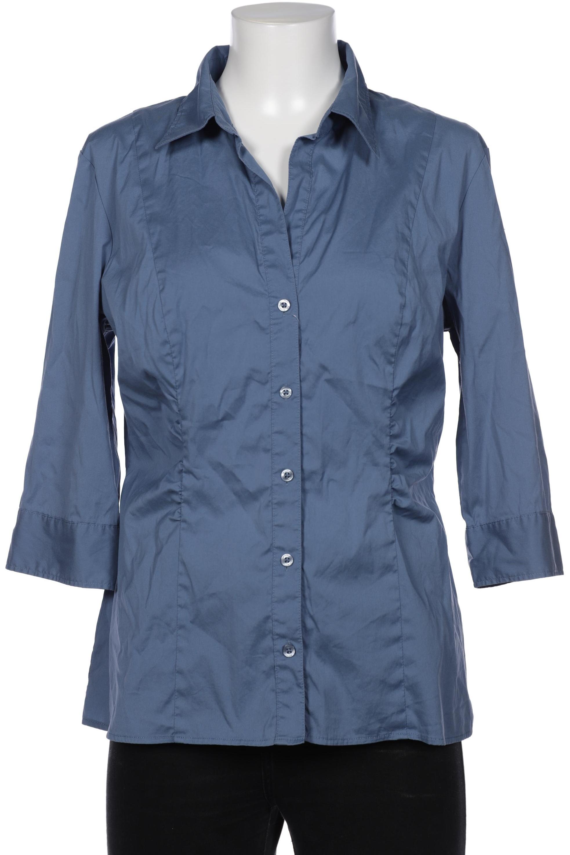

s.Oliver Selection Damen Bluse, blau, Gr. 42