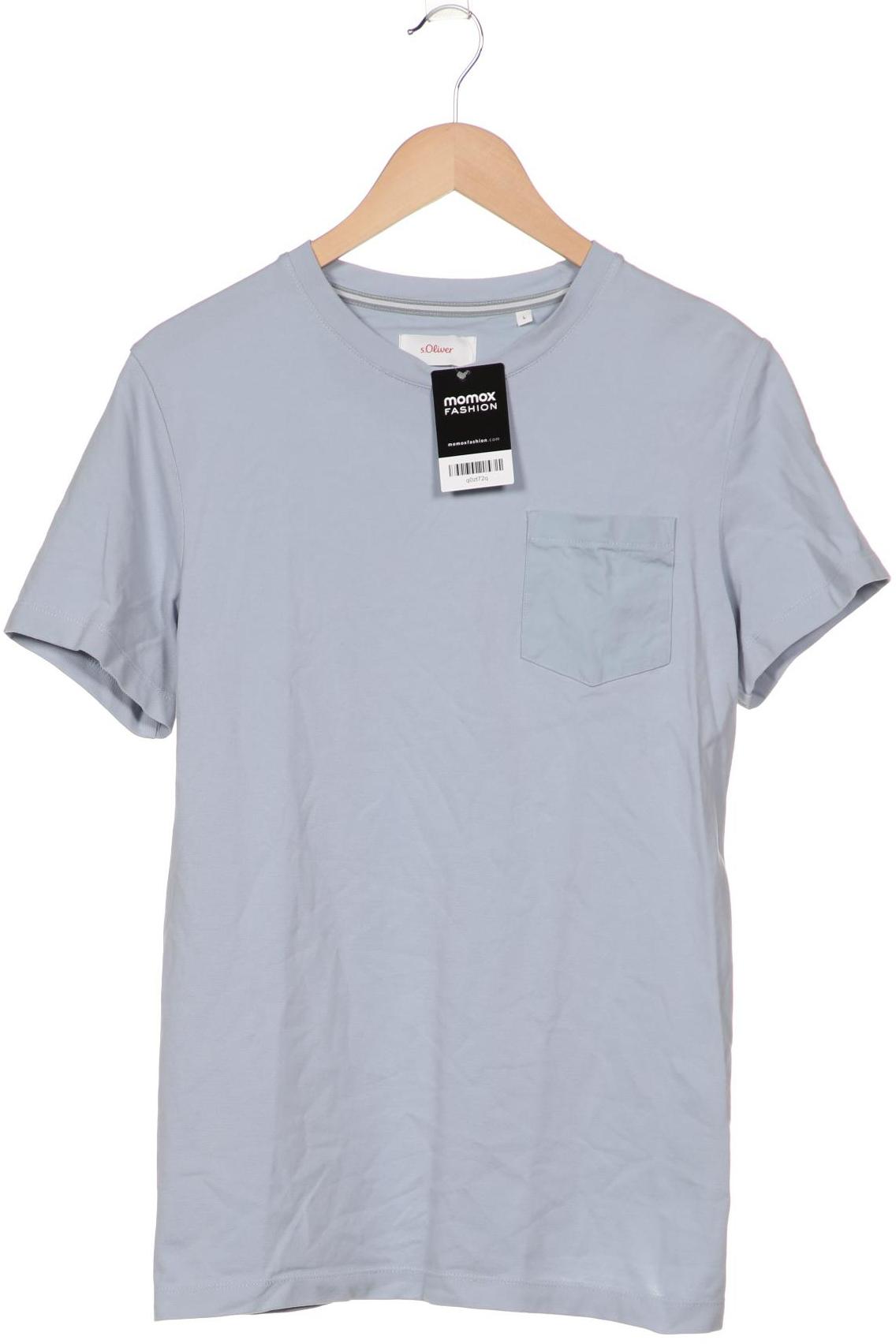 

s.Oliver Selection Herren T-Shirt, hellblau