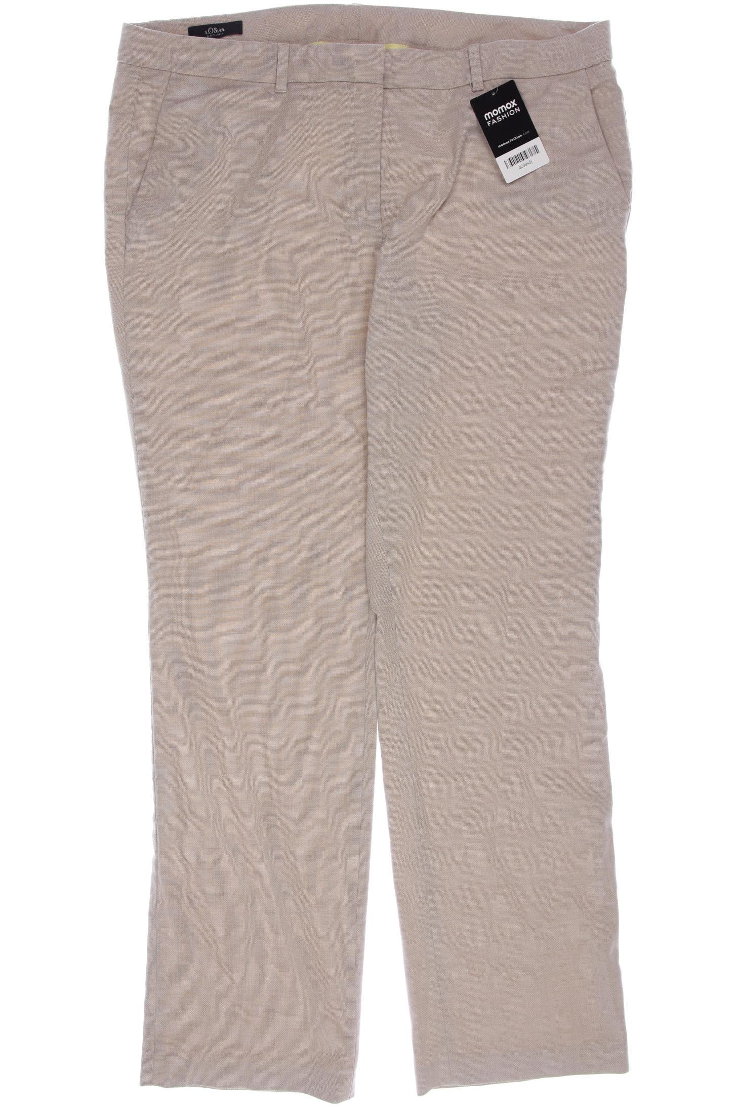

s.Oliver Selection Damen Stoffhose, beige