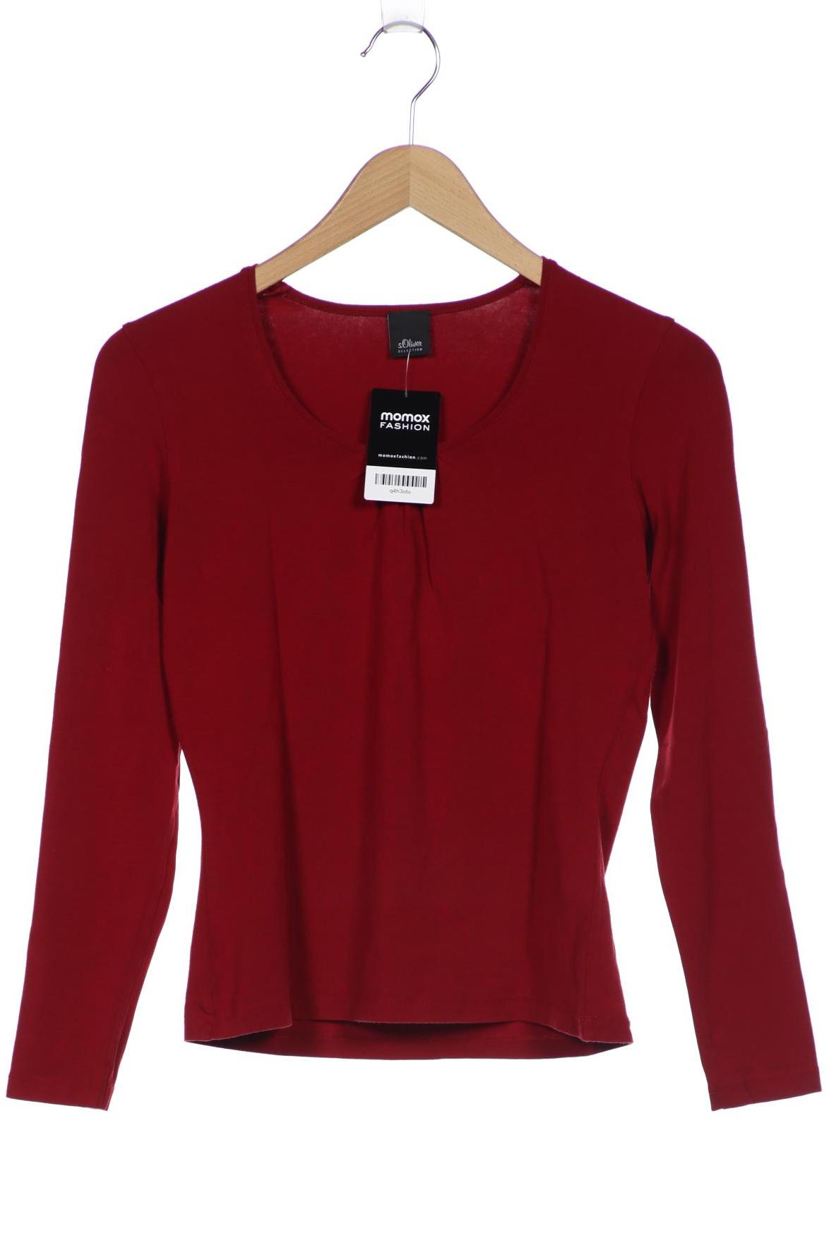 

s.Oliver Selection Damen Langarmshirt, rot
