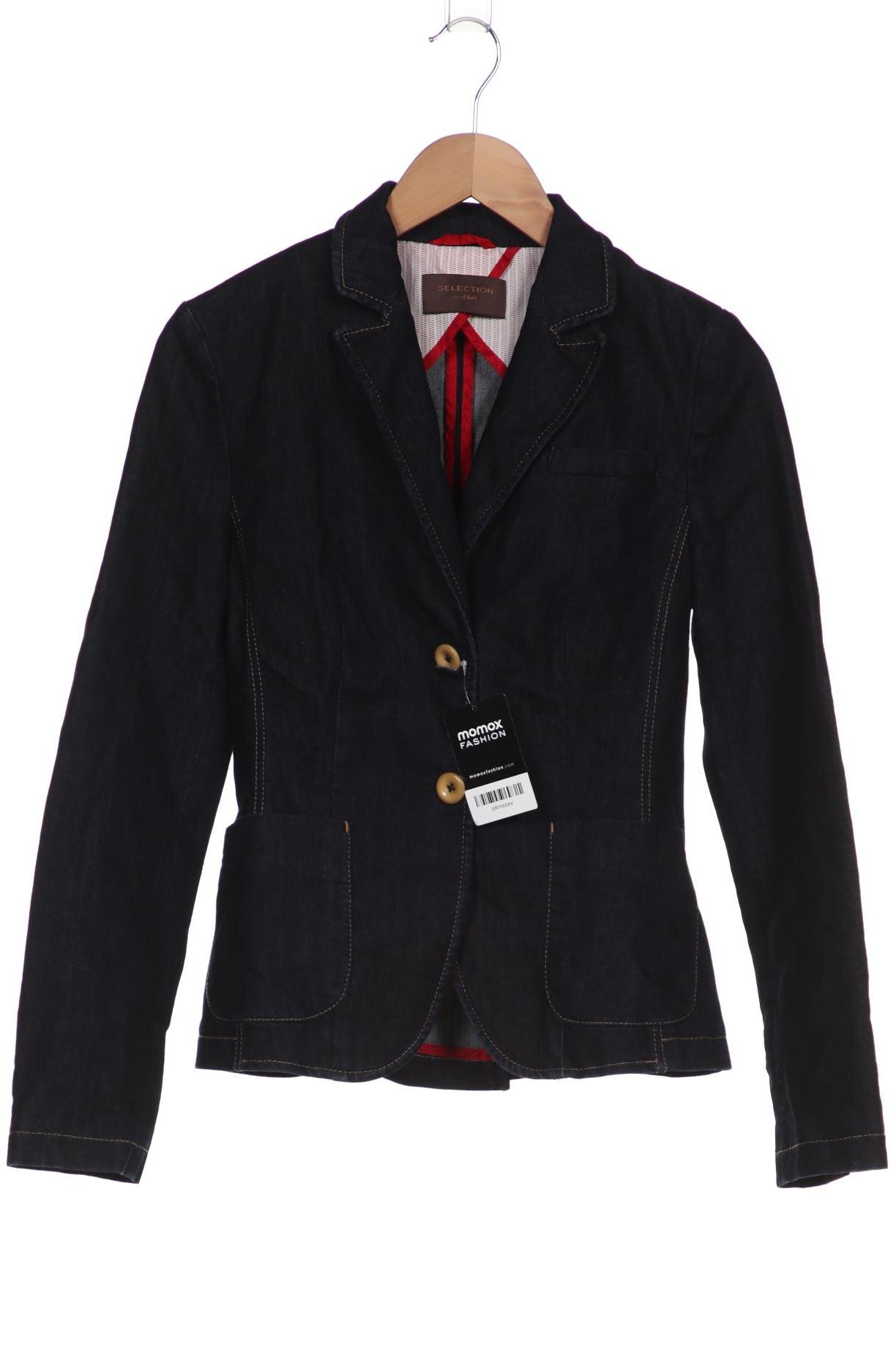 

s.Oliver Selection Damen Jacke, marineblau