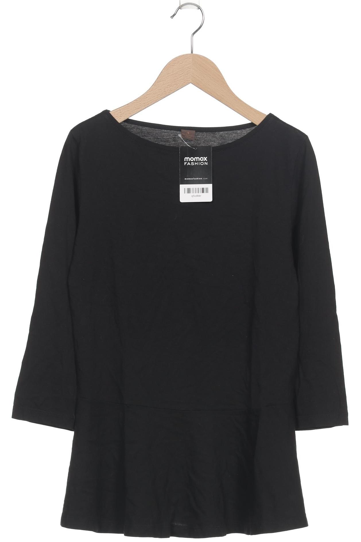 

s.Oliver Selection Damen Langarmshirt, schwarz, Gr. 38