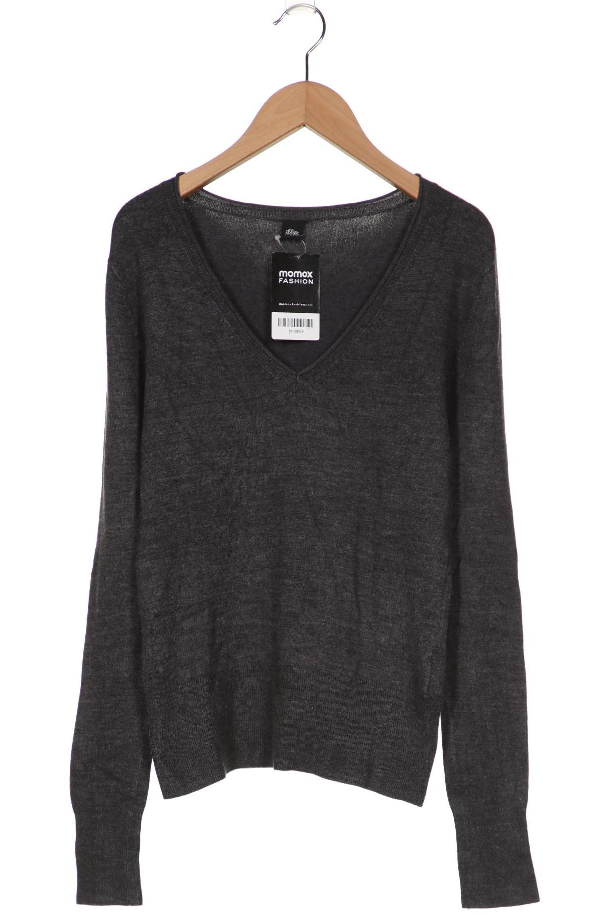 

s.Oliver Selection Damen Pullover, grau, Gr. 34
