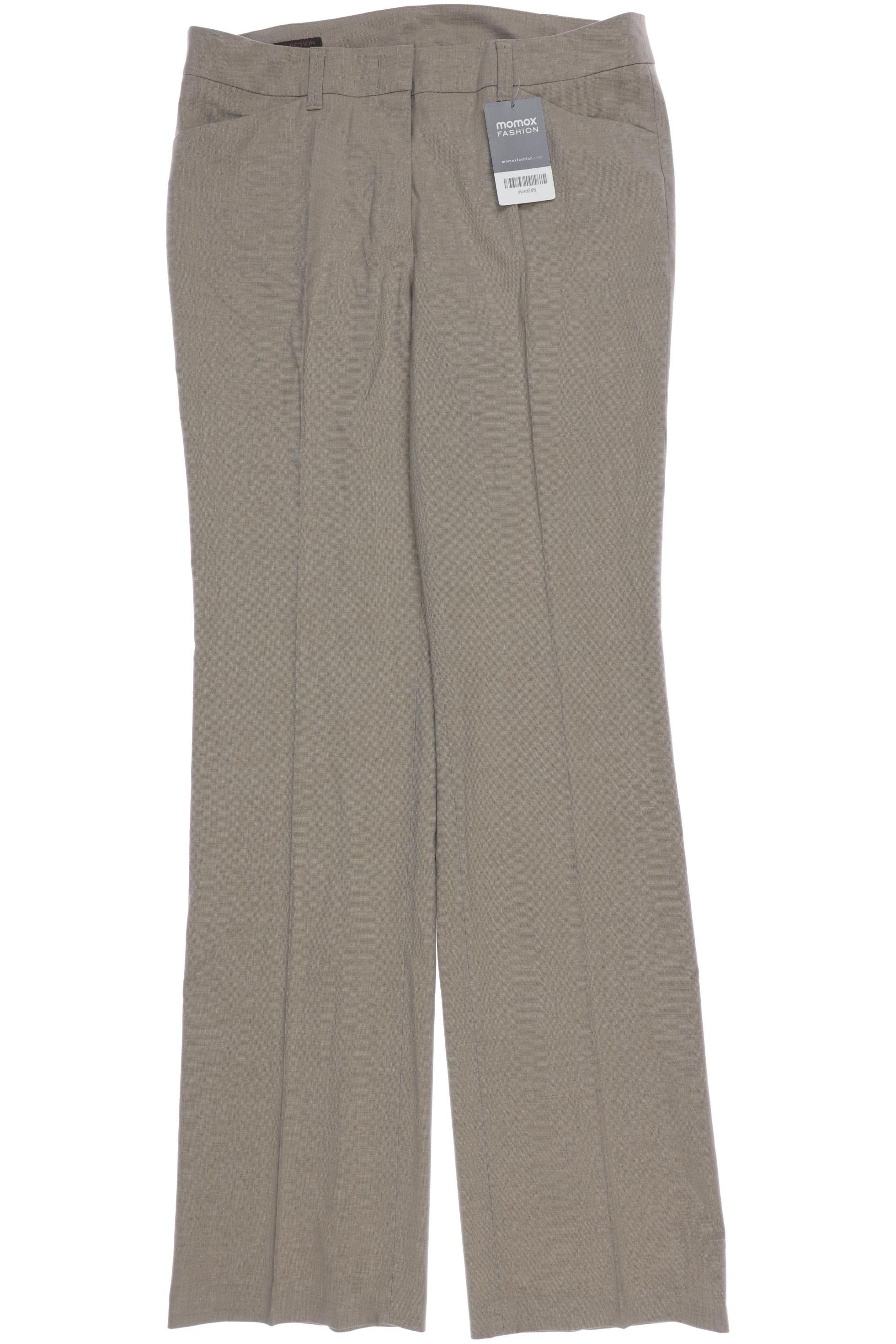 

s.Oliver Selection Damen Stoffhose, beige, Gr. 38