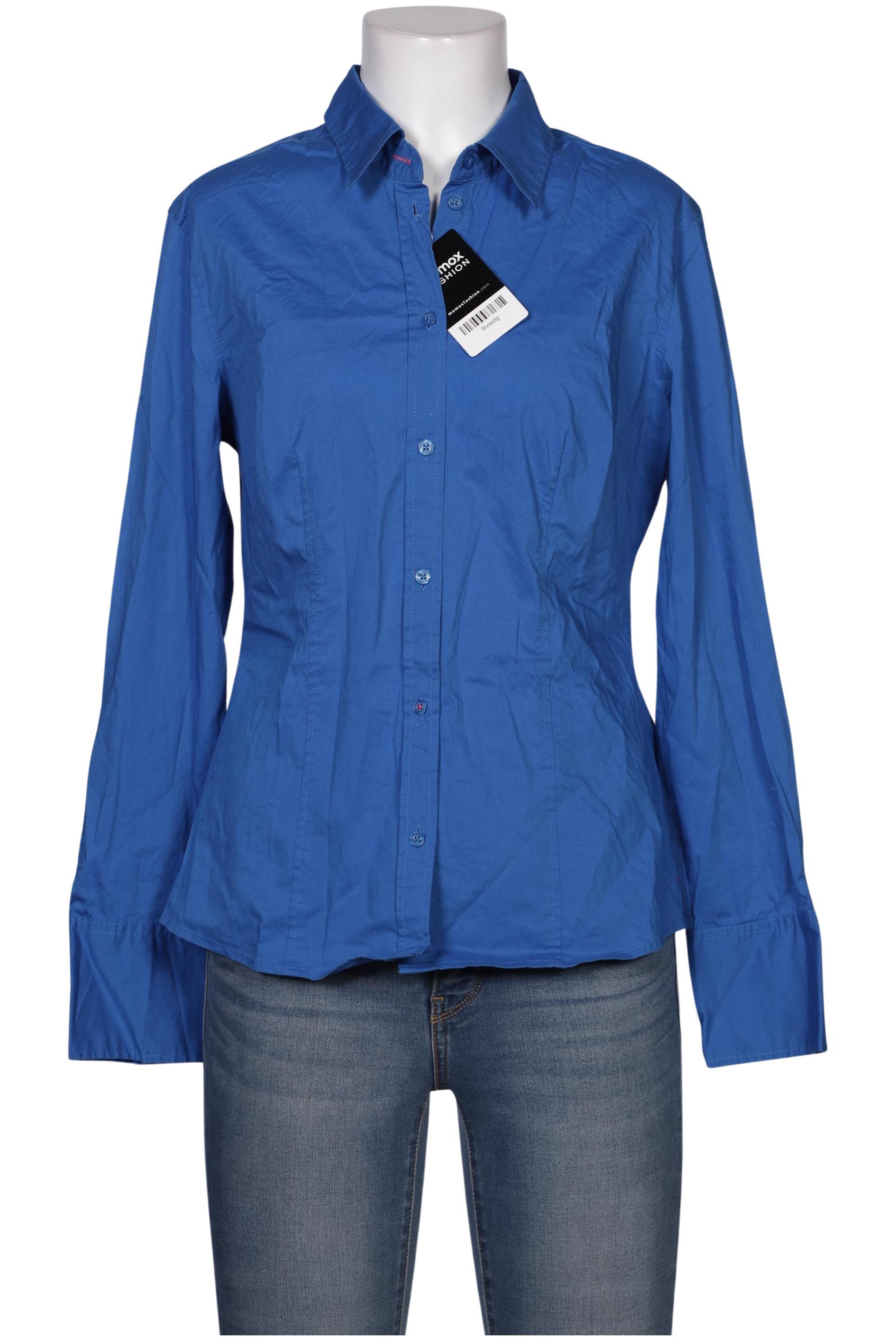 

s.Oliver Selection Damen Bluse, blau, Gr. 40