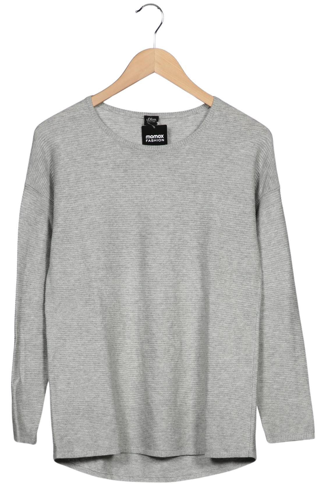 

s.Oliver Selection Damen Pullover, grau, Gr. 36