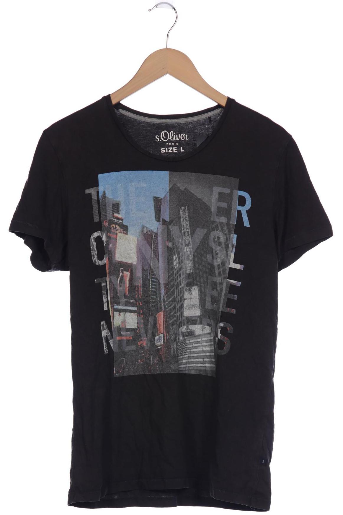 

s.Oliver Selection Herren T-Shirt, grau