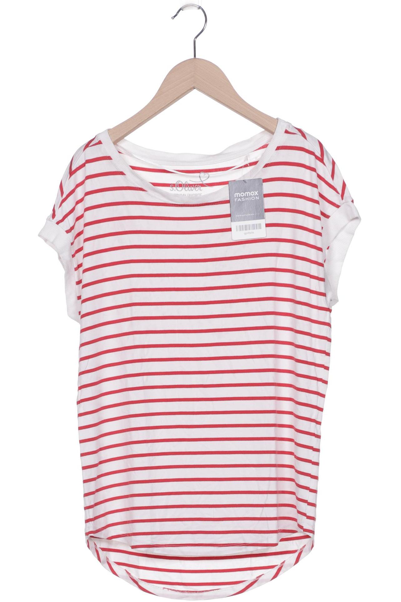 

s.Oliver Selection Damen T-Shirt, weiß