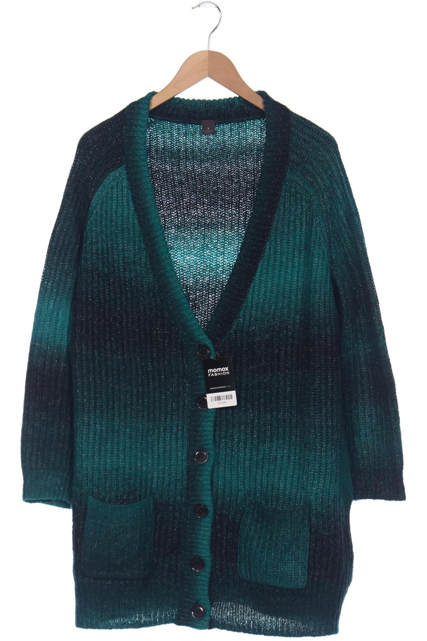 

s.Oliver Selection Damen Strickjacke, türkis, Gr. 46