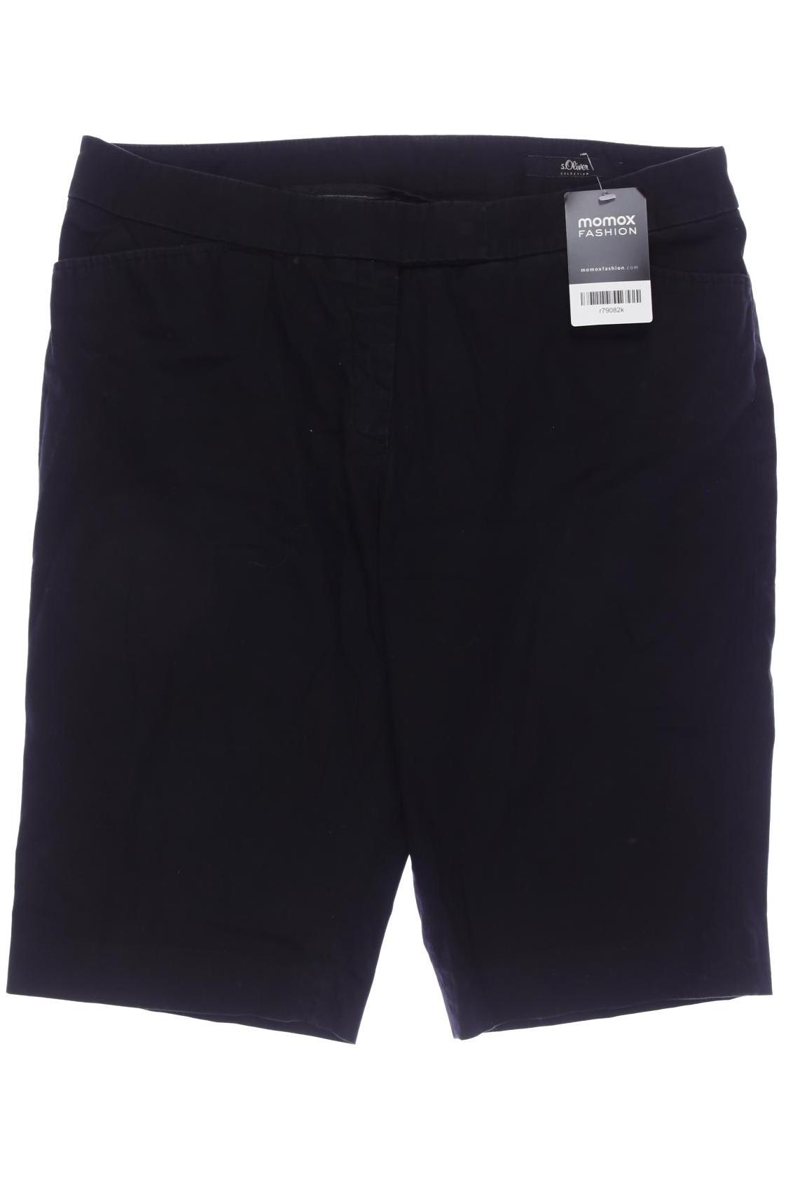 

s.Oliver Selection Damen Shorts, schwarz, Gr. 40