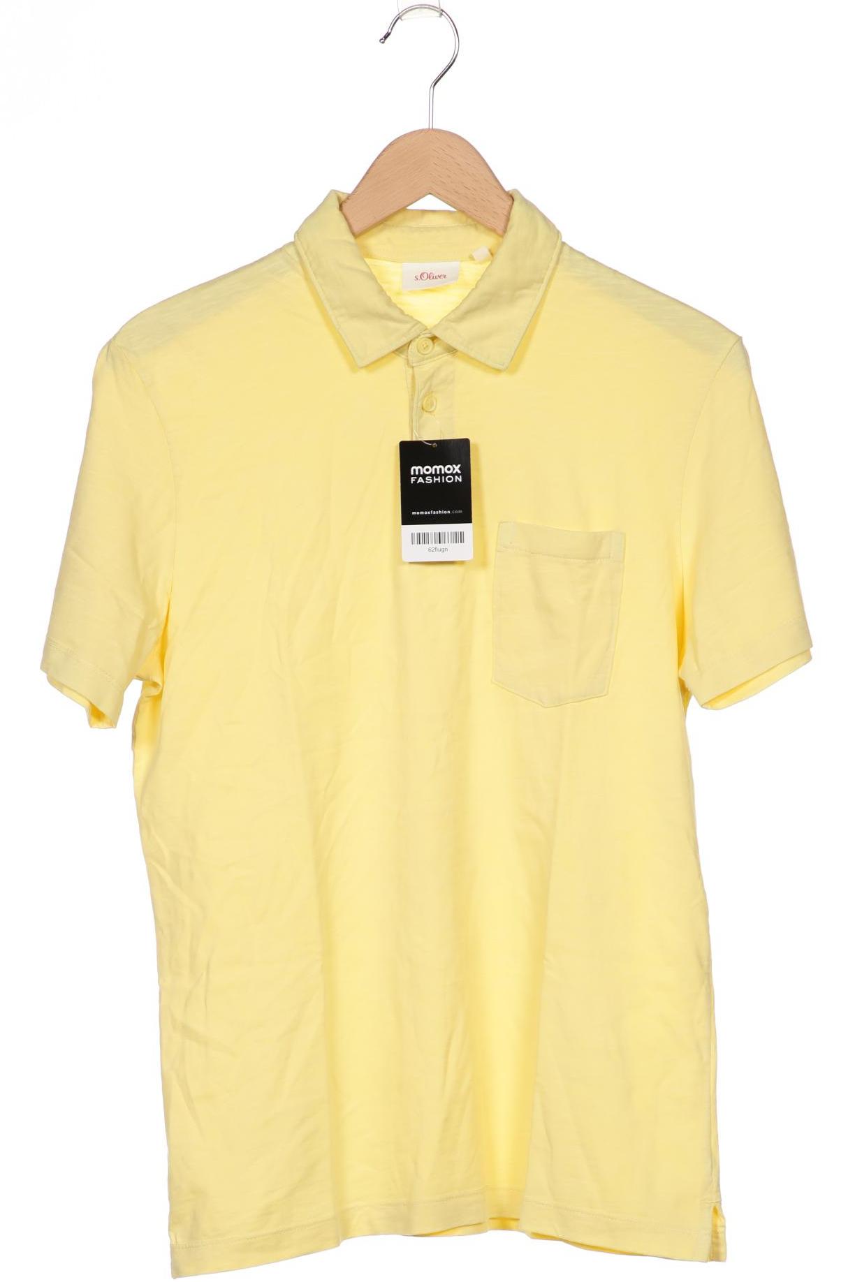 

s.Oliver Selection Herren Poloshirt, gelb