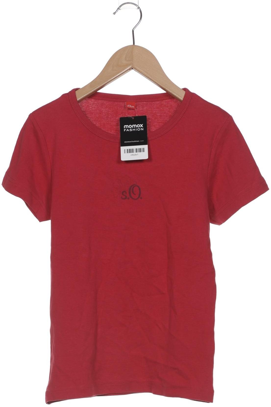 

s.Oliver Selection Damen T-Shirt, rot, Gr. 36