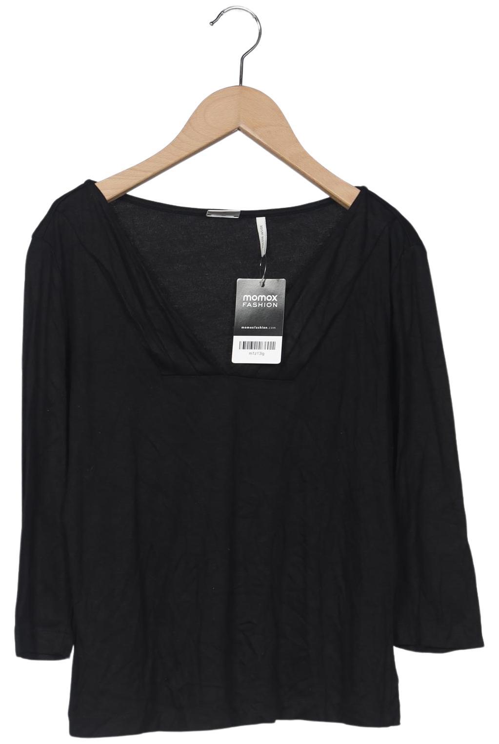 

s.Oliver Selection Damen Langarmshirt, schwarz, Gr. 38