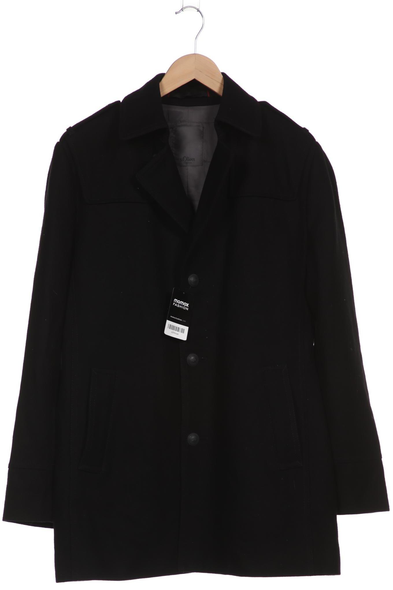 

s.Oliver Selection Herren Mantel, schwarz