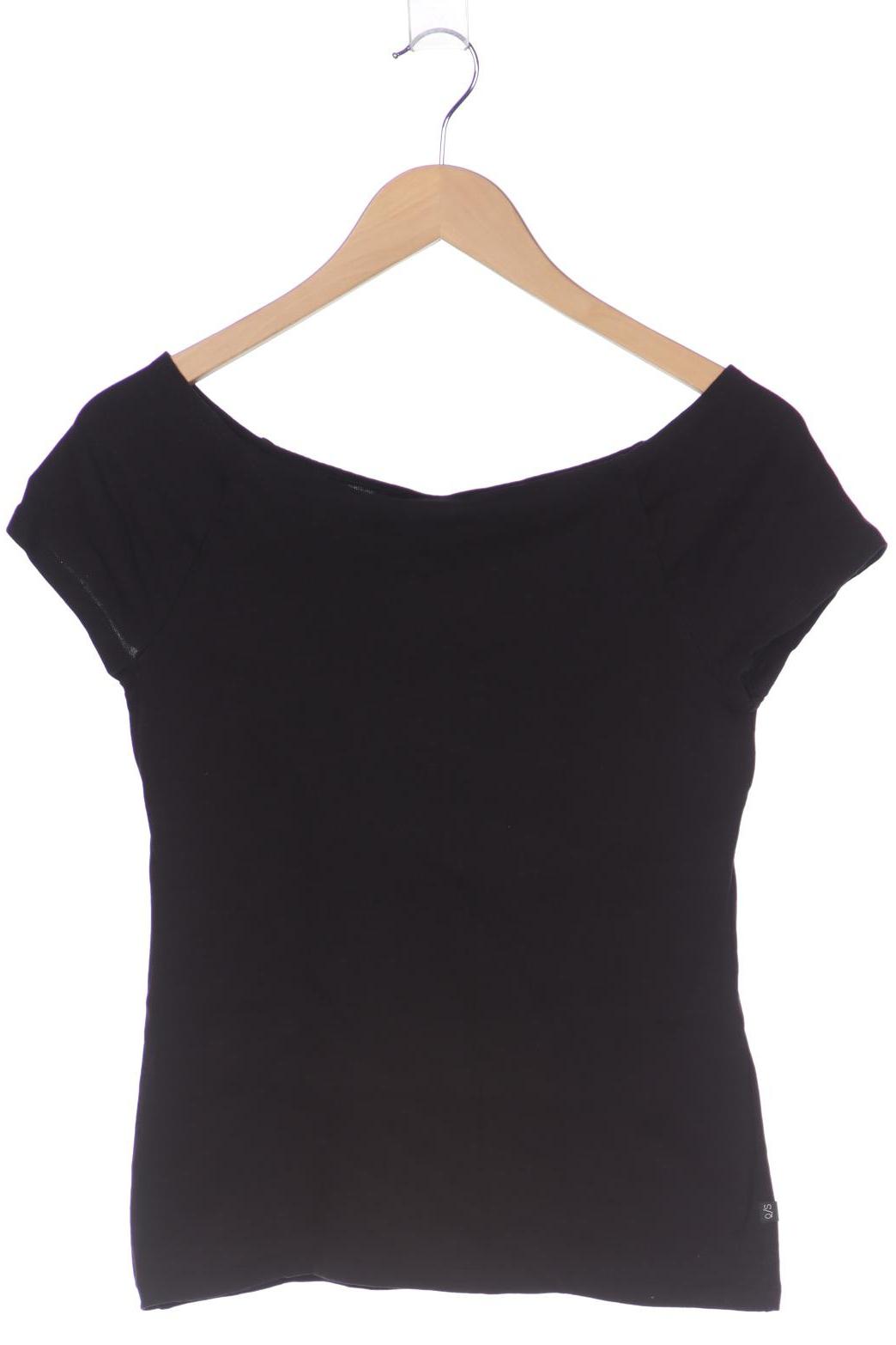 

s.Oliver Selection Damen T-Shirt, schwarz