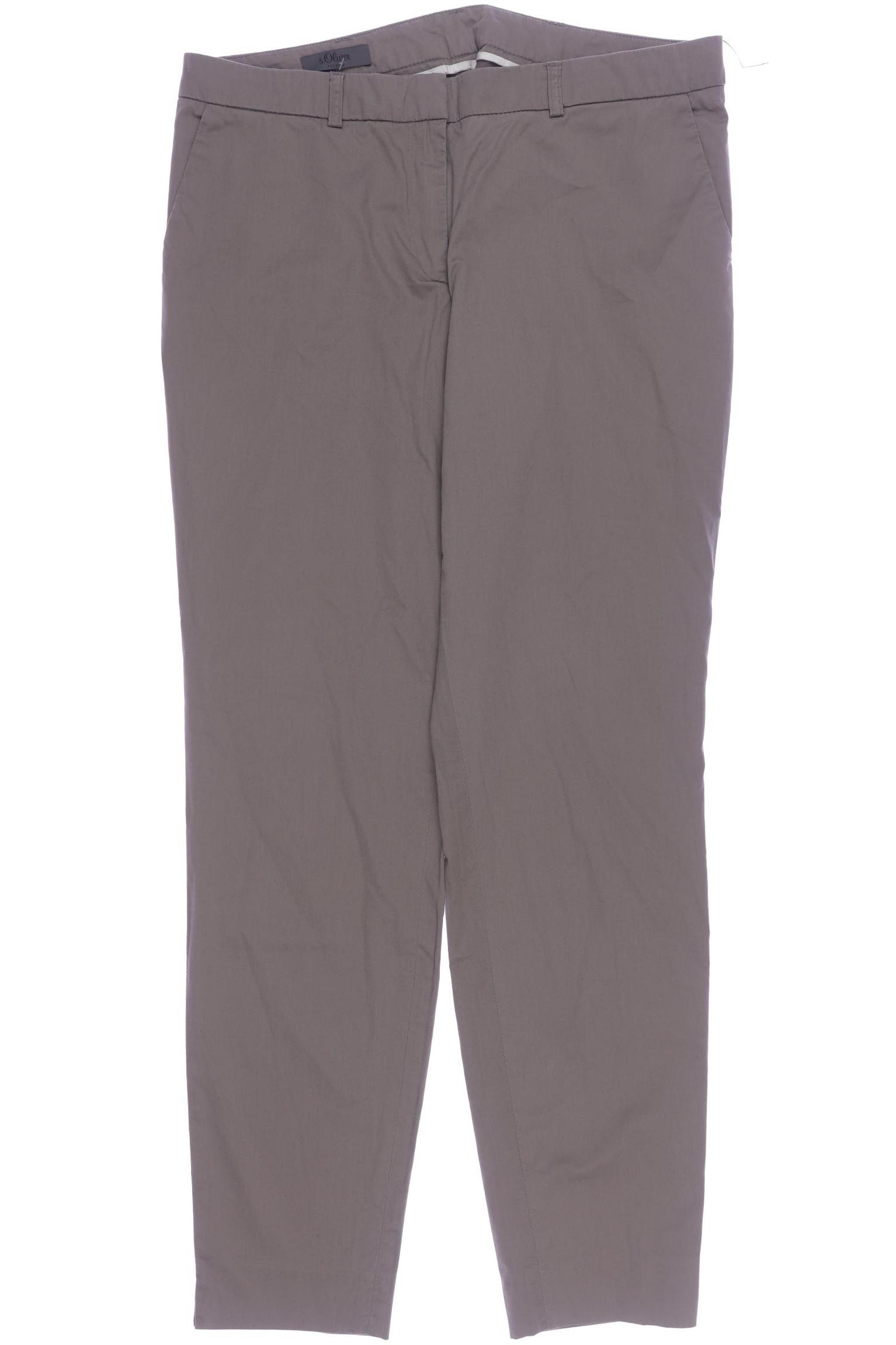 

s.Oliver Selection Damen Stoffhose, grau, Gr. 38
