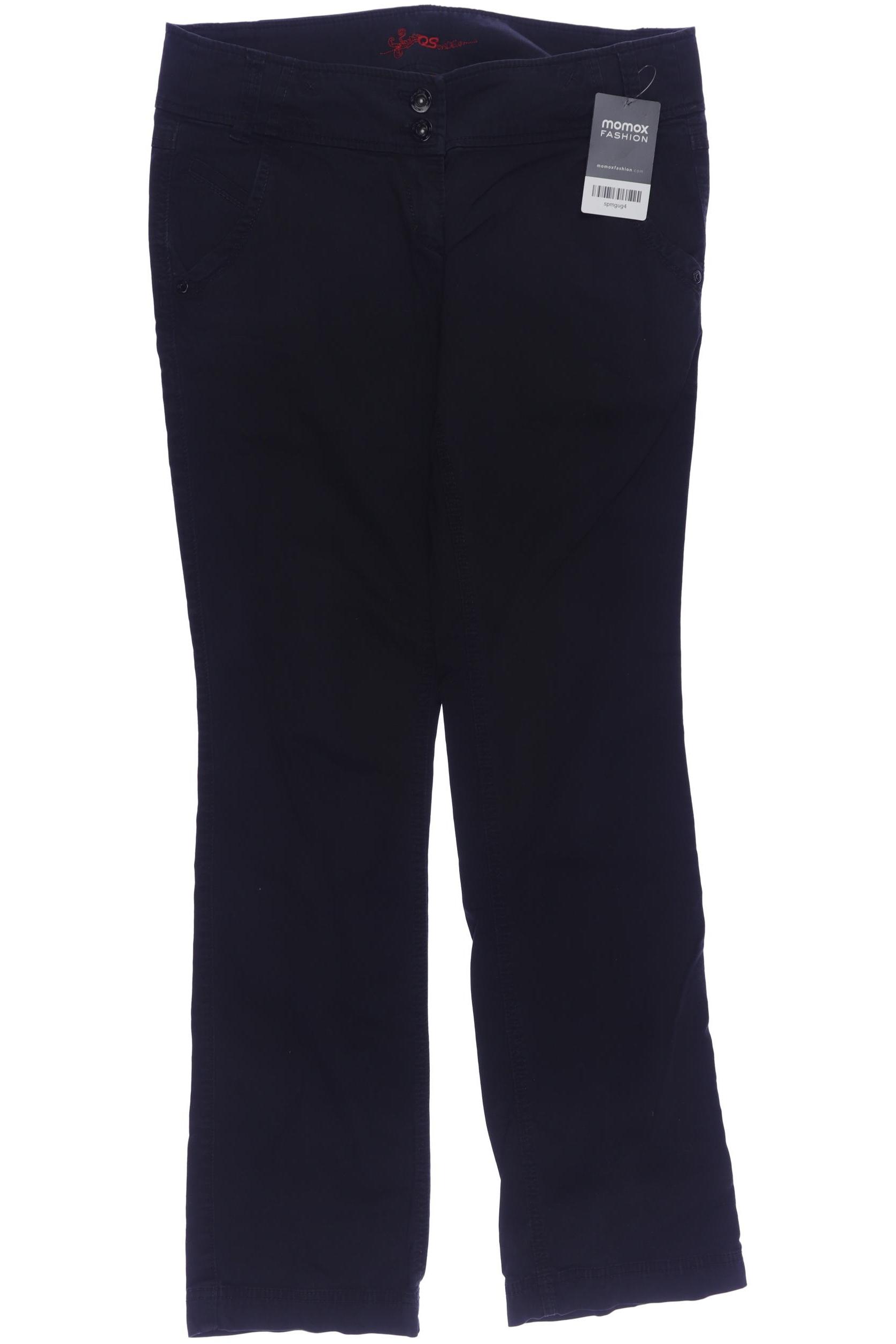 

s.Oliver Selection Damen Stoffhose, schwarz, Gr. 36