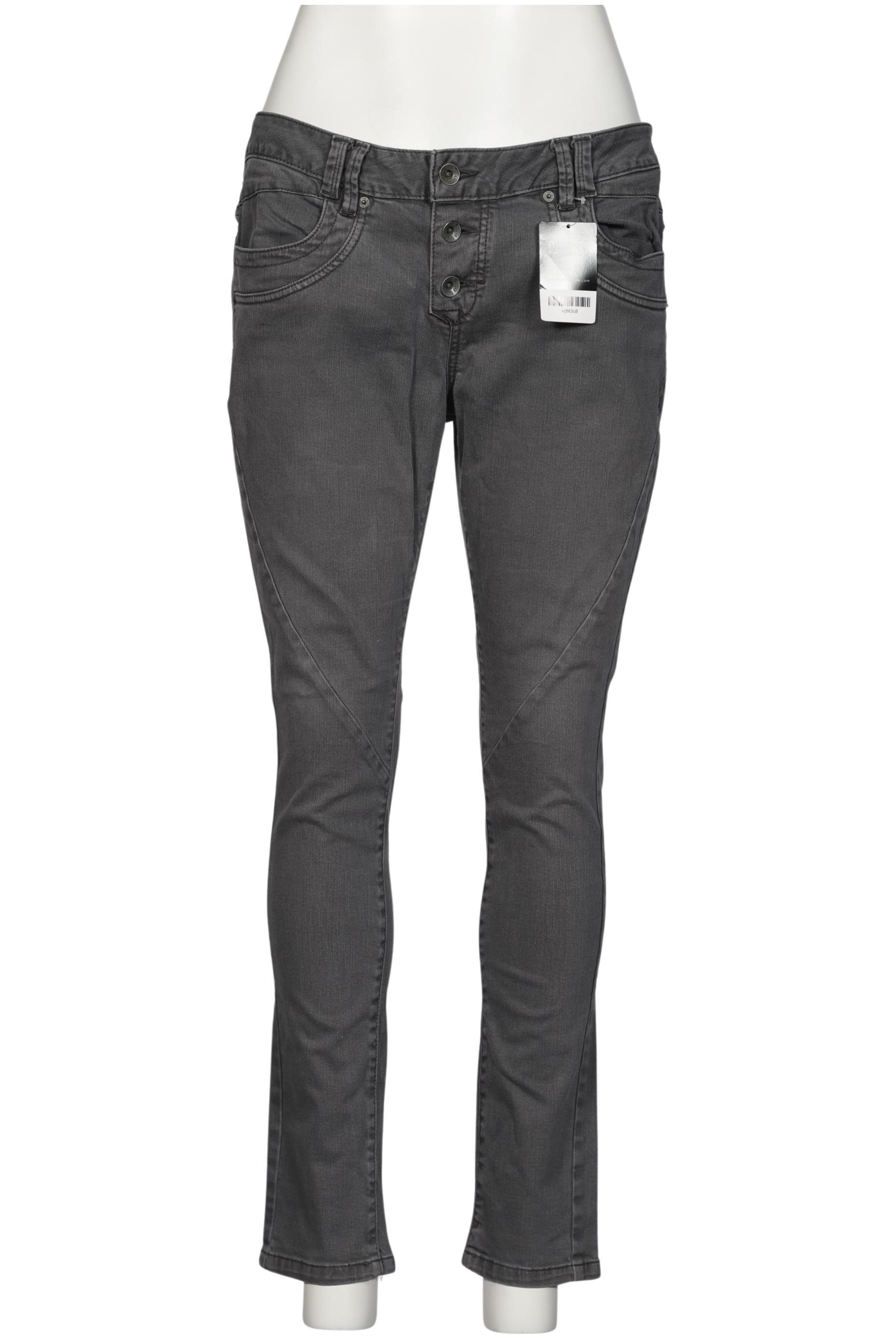 

s.Oliver Selection Damen Jeans, grau, Gr. 42