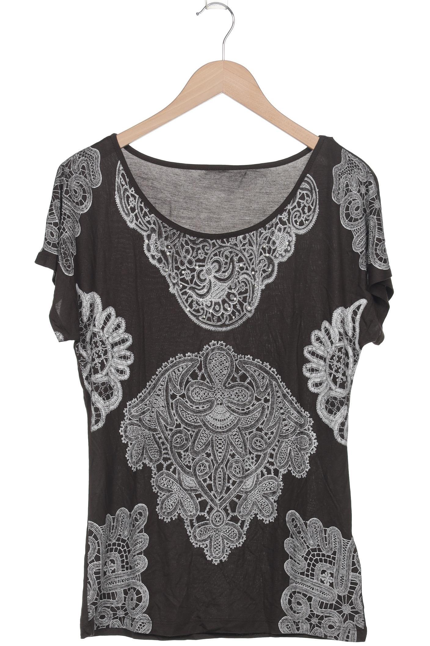 

s.Oliver Selection Damen T-Shirt, braun, Gr. 40