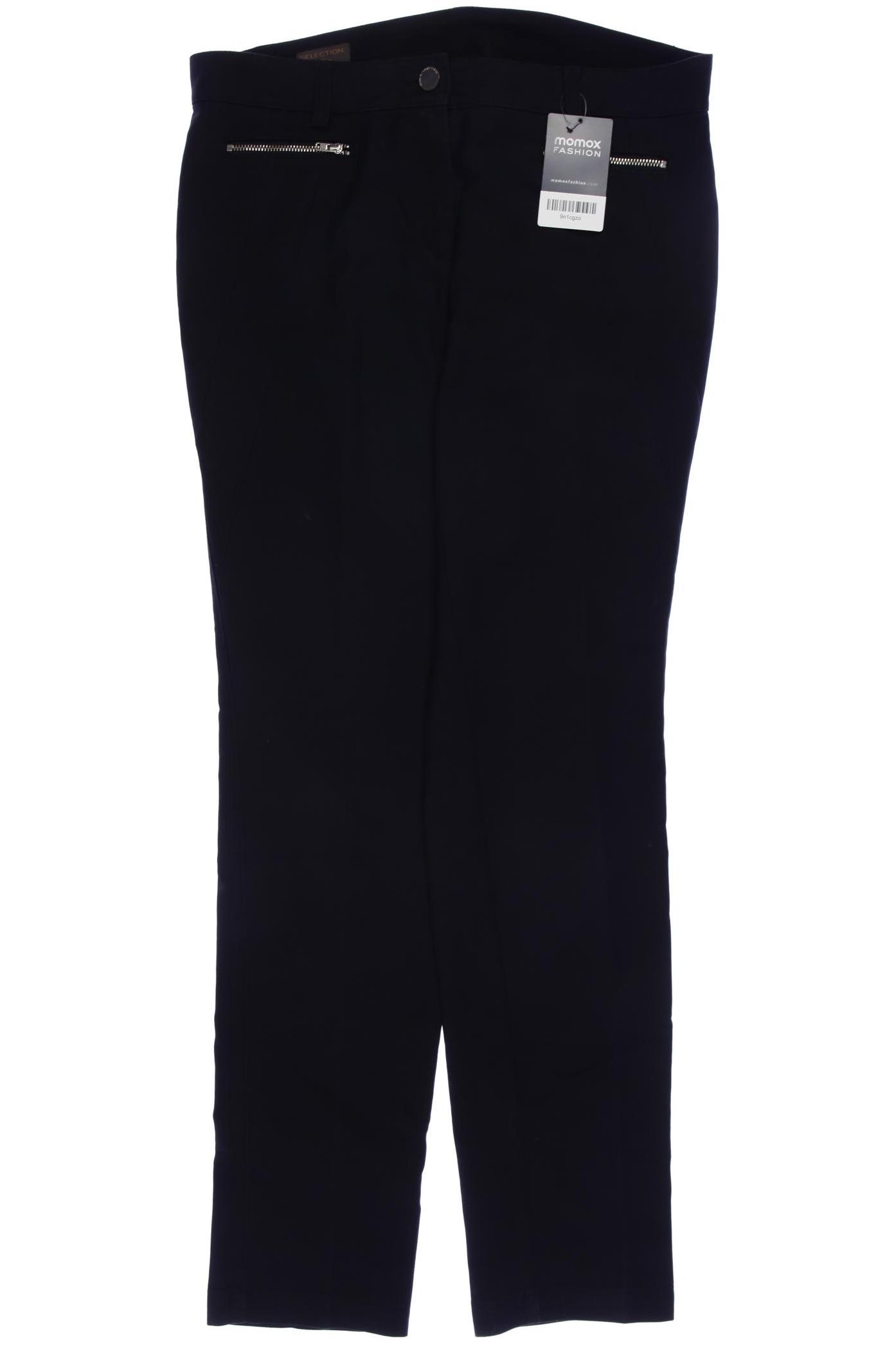 

s.Oliver Selection Damen Stoffhose, schwarz, Gr. 40