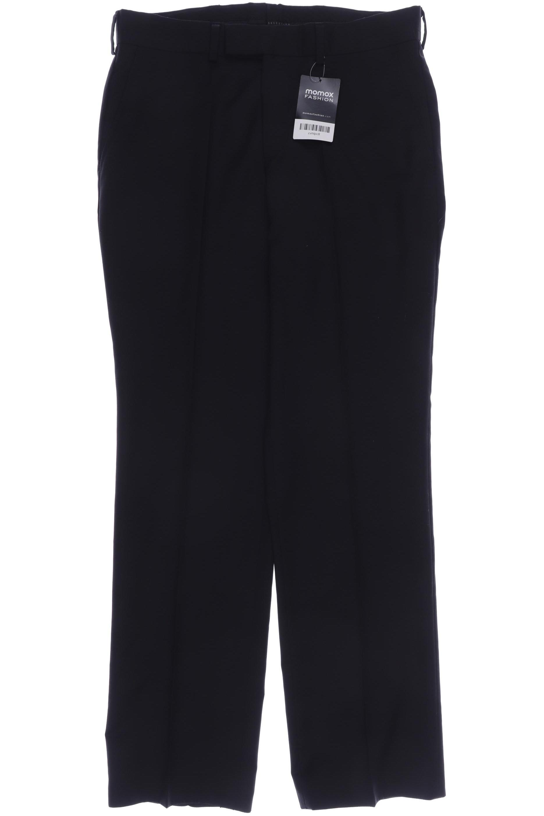 

s.Oliver Selection Herren Stoffhose, schwarz