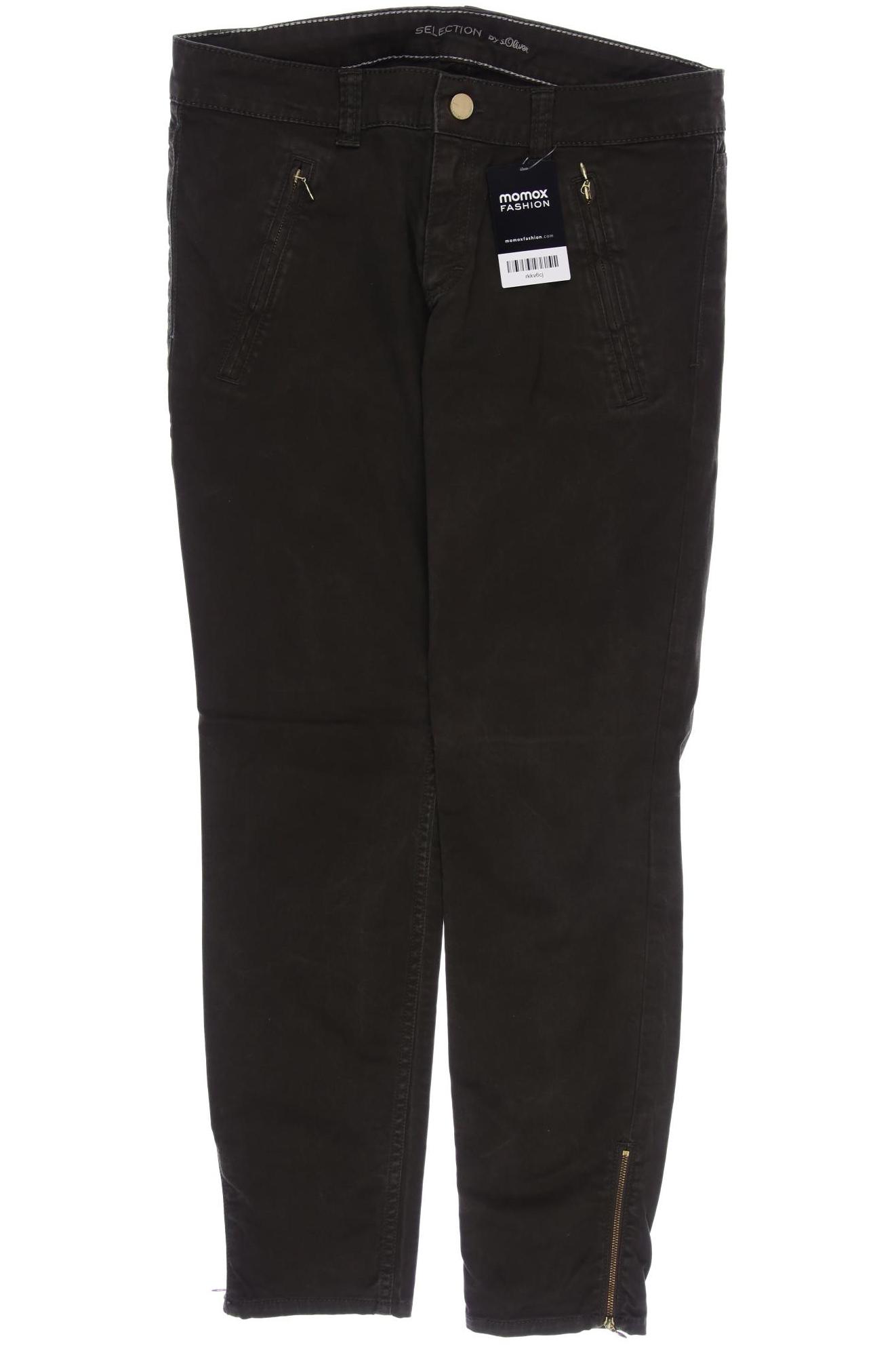 

s.Oliver Selection Damen Jeans, braun, Gr. 31