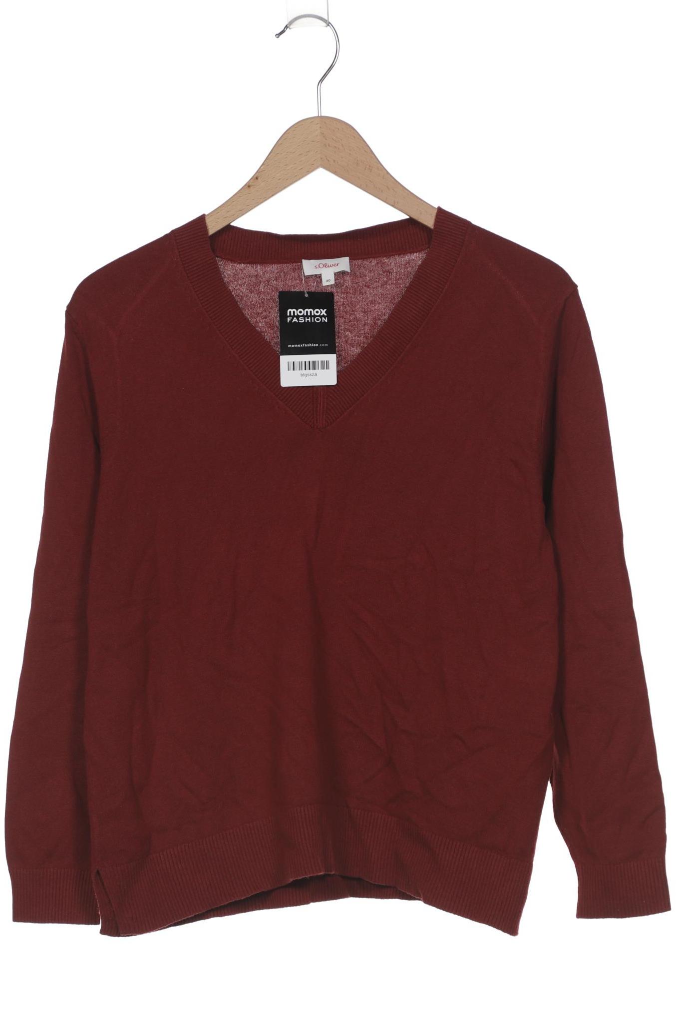 

s.Oliver Selection Damen Pullover, bordeaux, Gr. 40