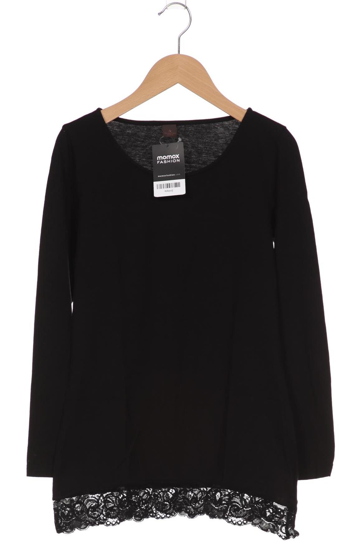 

s.Oliver Selection Damen Langarmshirt, schwarz, Gr. 36