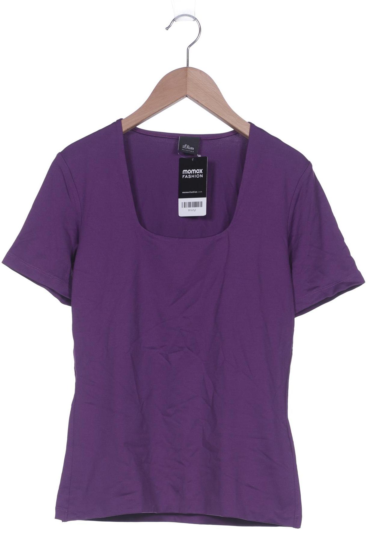 

s.Oliver Selection Damen T-Shirt, flieder