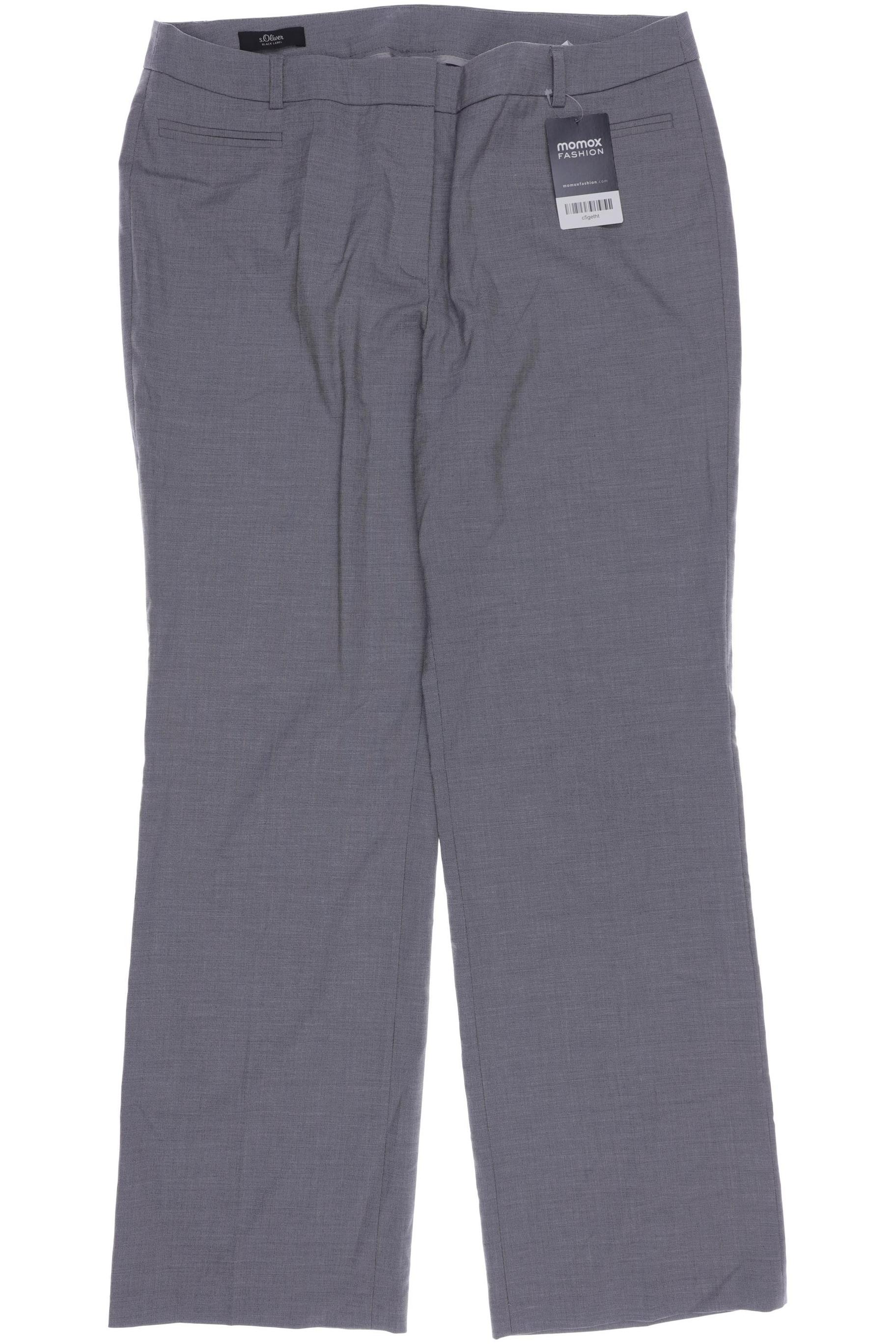 

s.Oliver Selection Damen Stoffhose, grau, Gr. 40