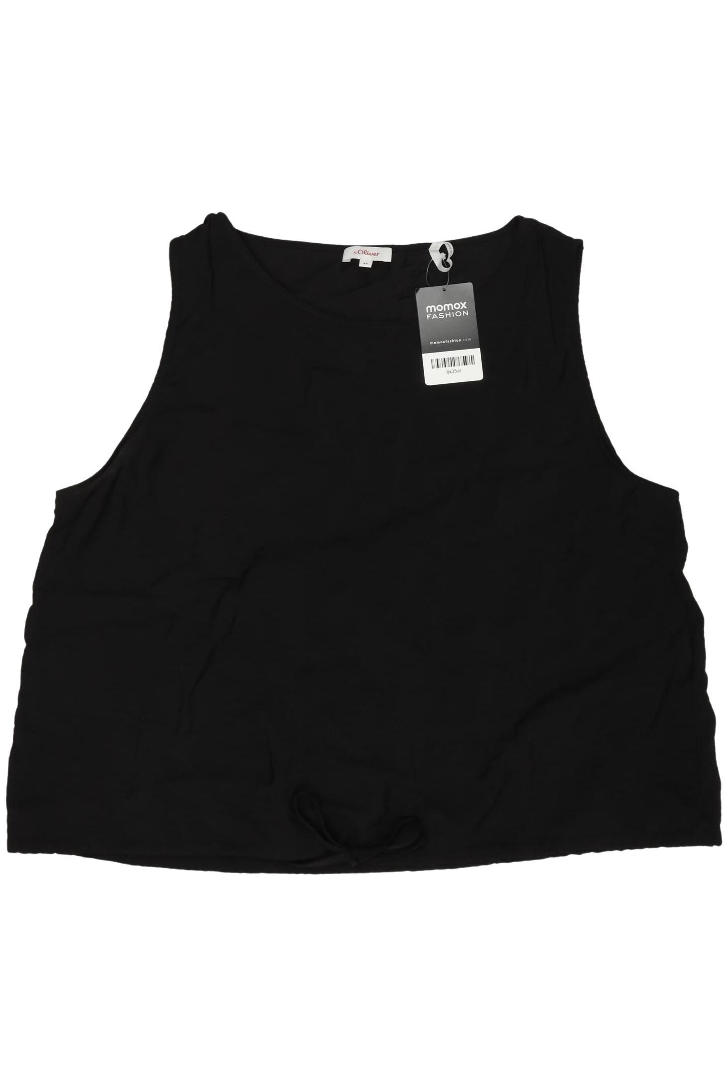 

s.Oliver Selection Damen Top, schwarz, Gr. 44