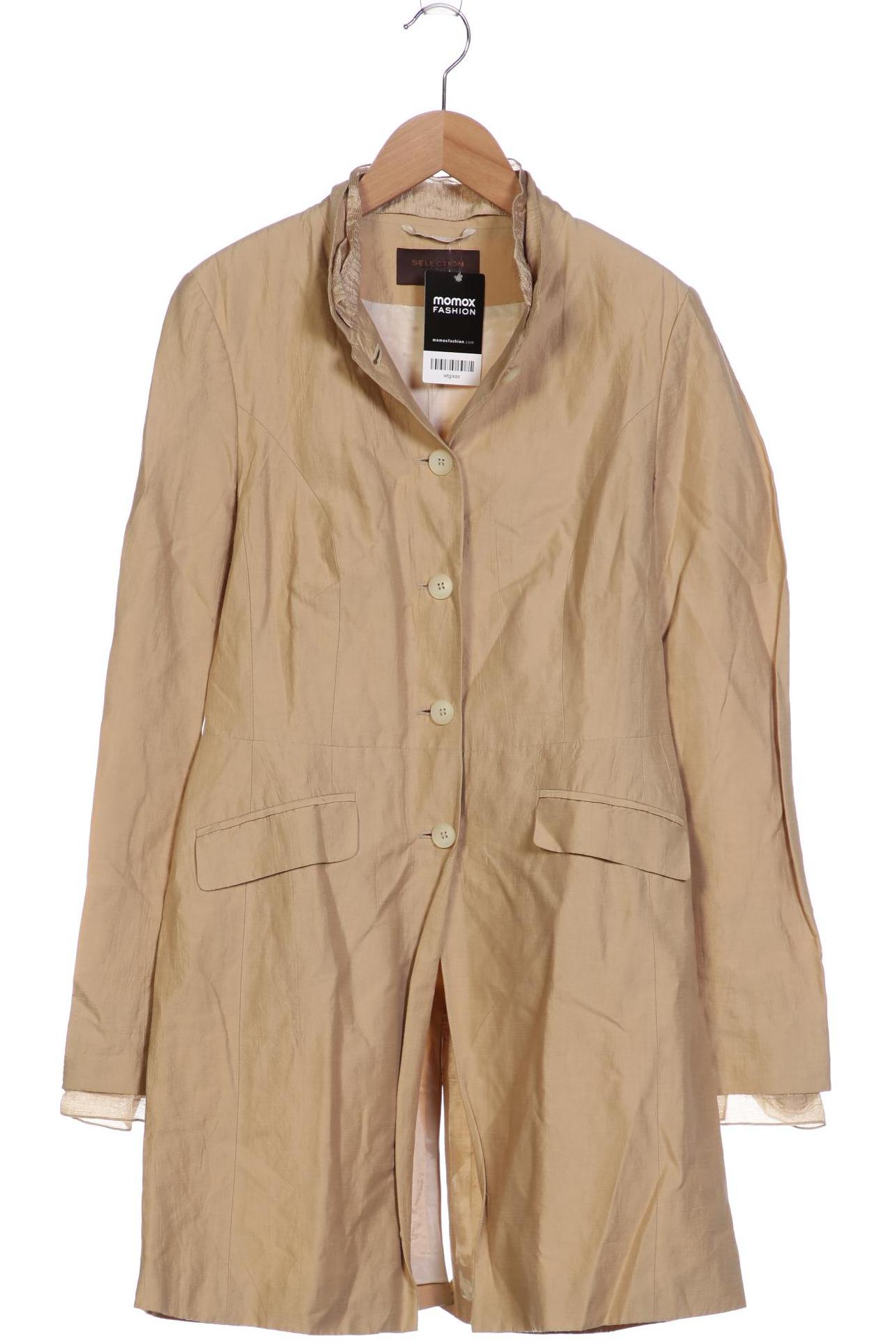 

s.Oliver Selection Damen Mantel, beige, Gr. 38