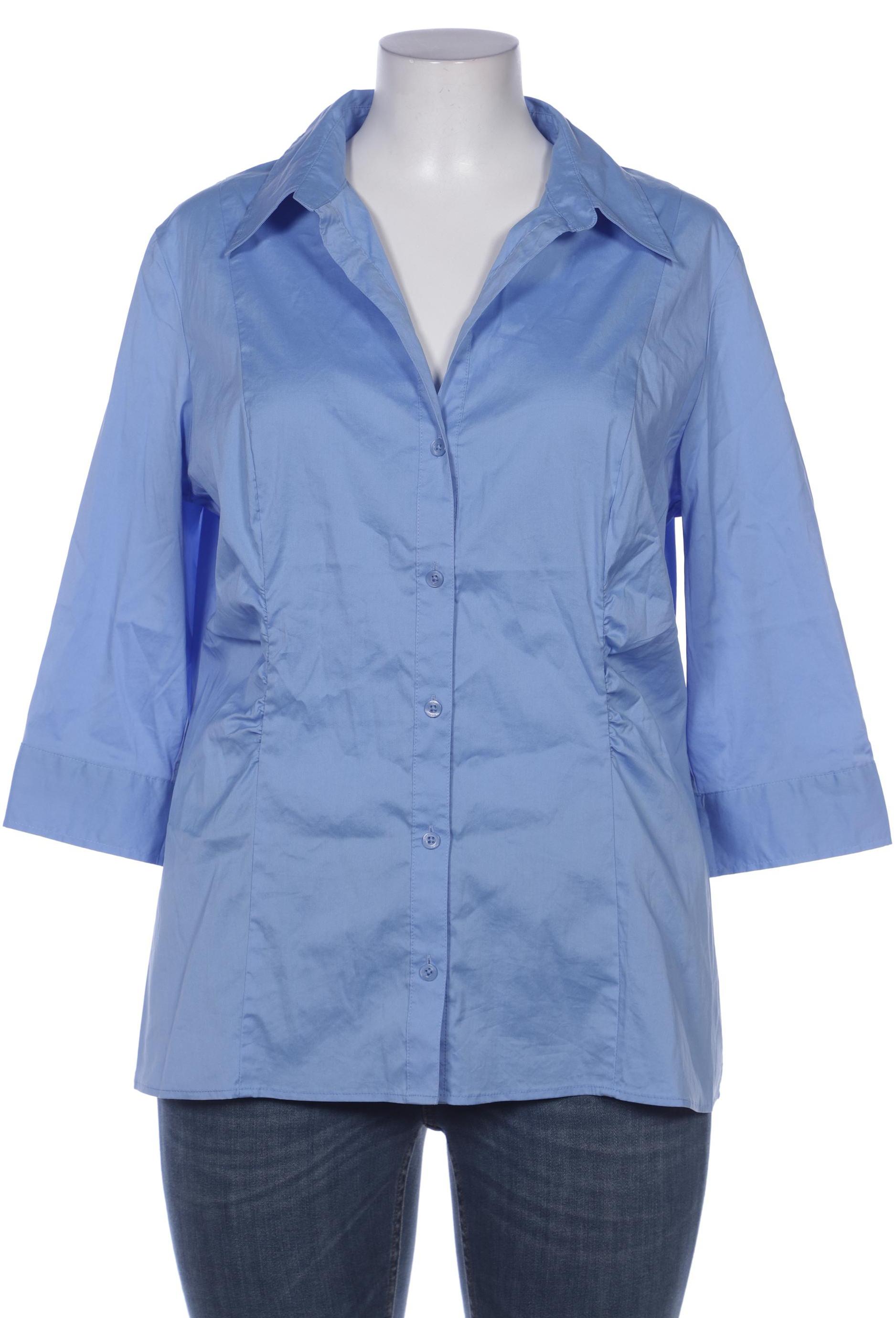 

s.Oliver Selection Damen Bluse, blau, Gr. 46