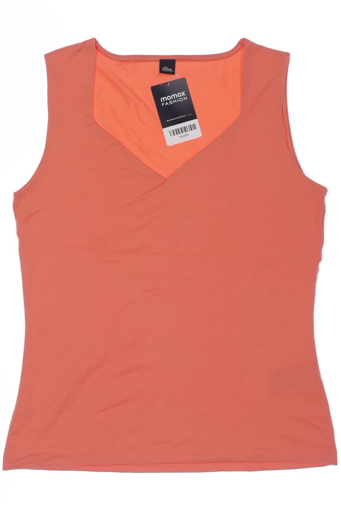 

s.Oliver Selection Damen Top, orange, Gr. 40