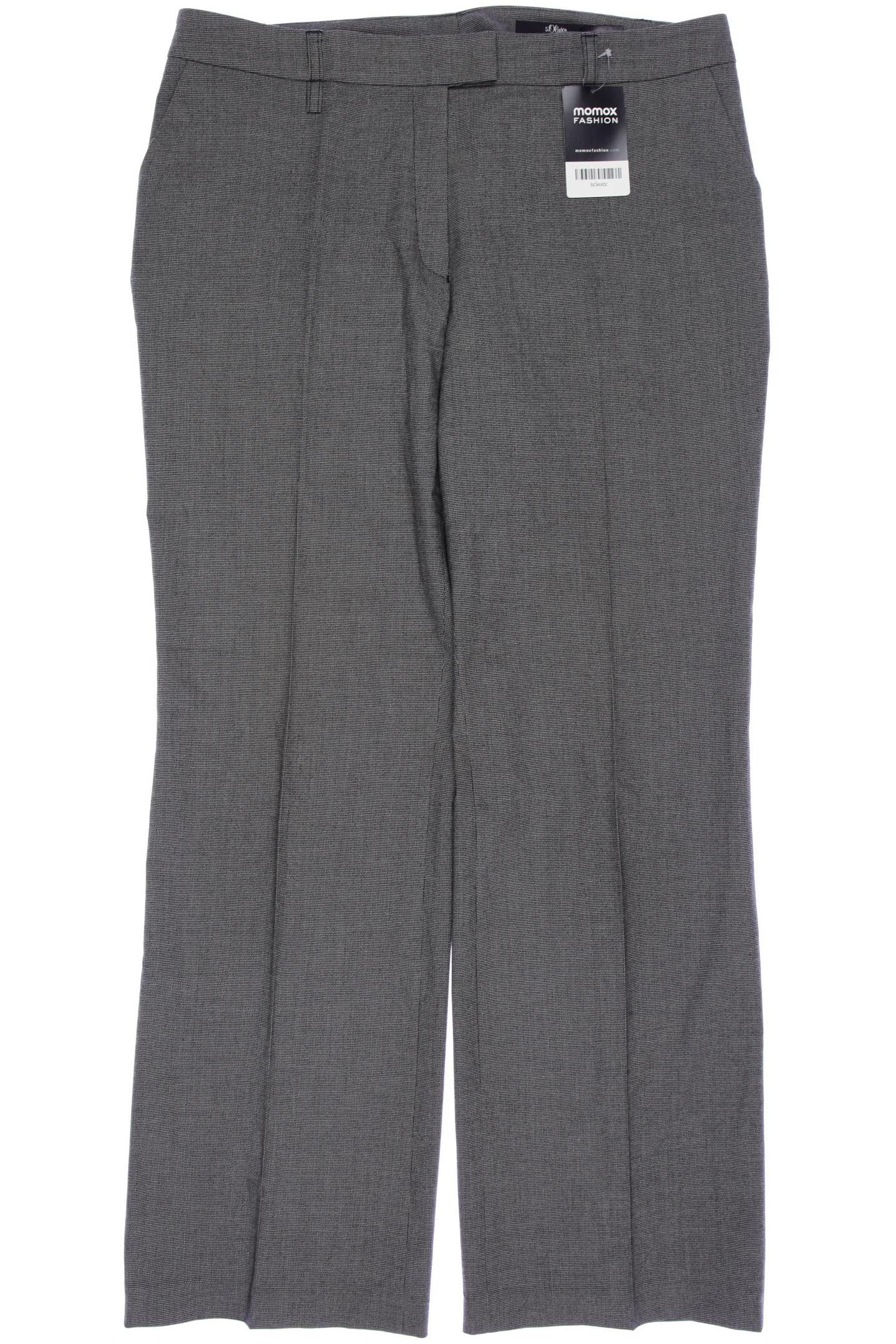 

s.Oliver Selection Damen Stoffhose, grau, Gr. 44