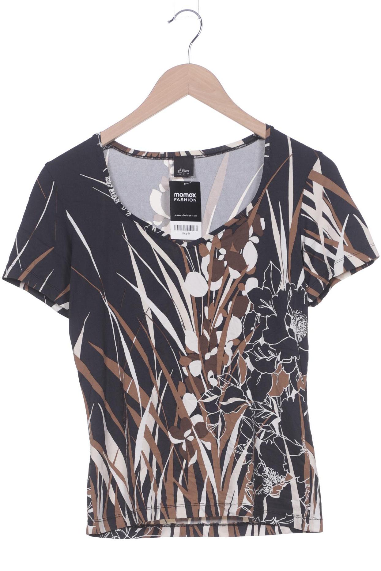 

s.Oliver Selection Damen T-Shirt, mehrfarbig, Gr. 40