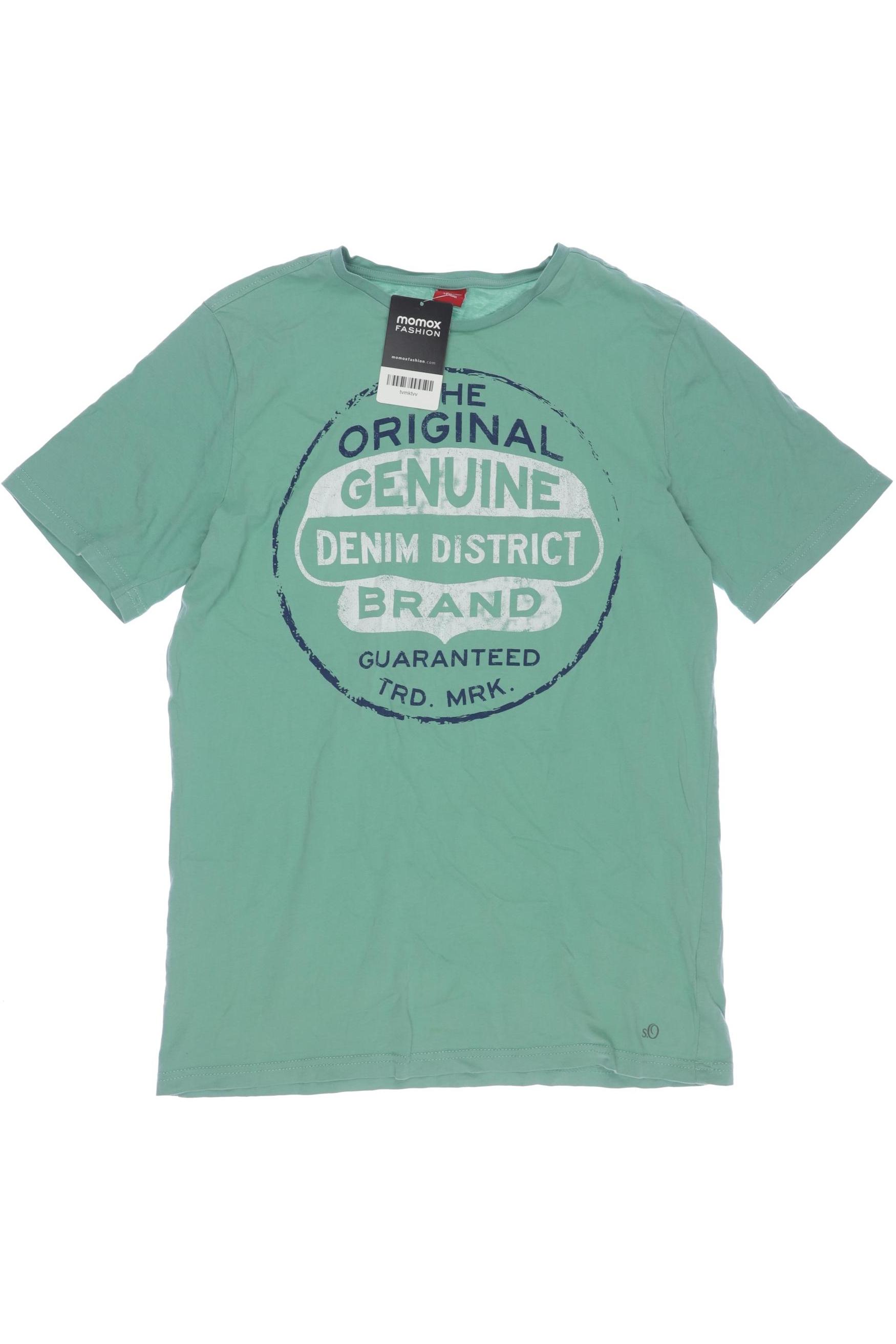 

s.Oliver Selection Herren T-Shirt, türkis, Gr. 176