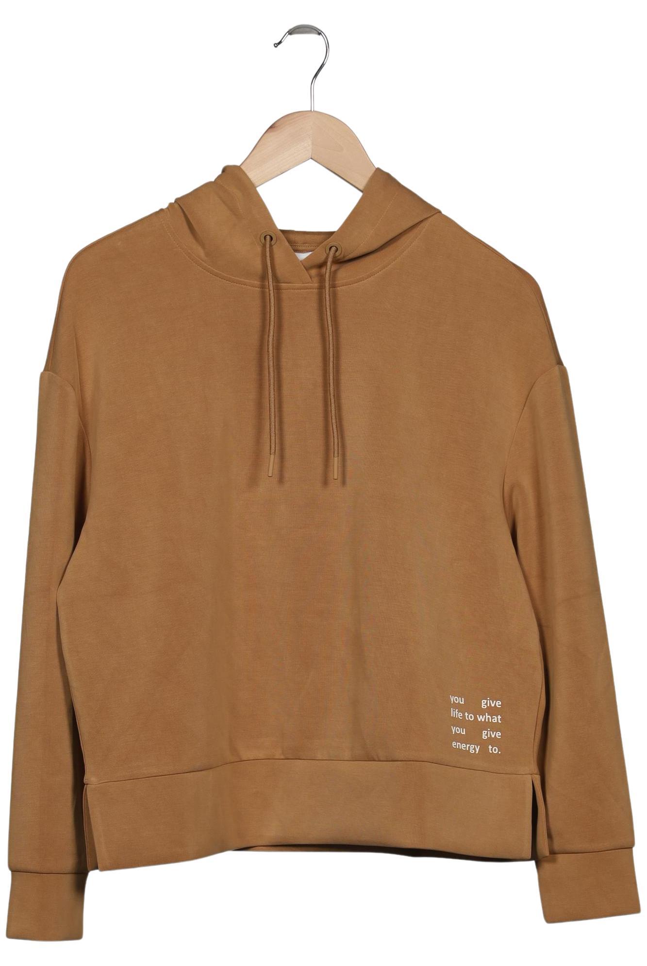 

s.Oliver Selection Damen Kapuzenpullover, beige, Gr. 36