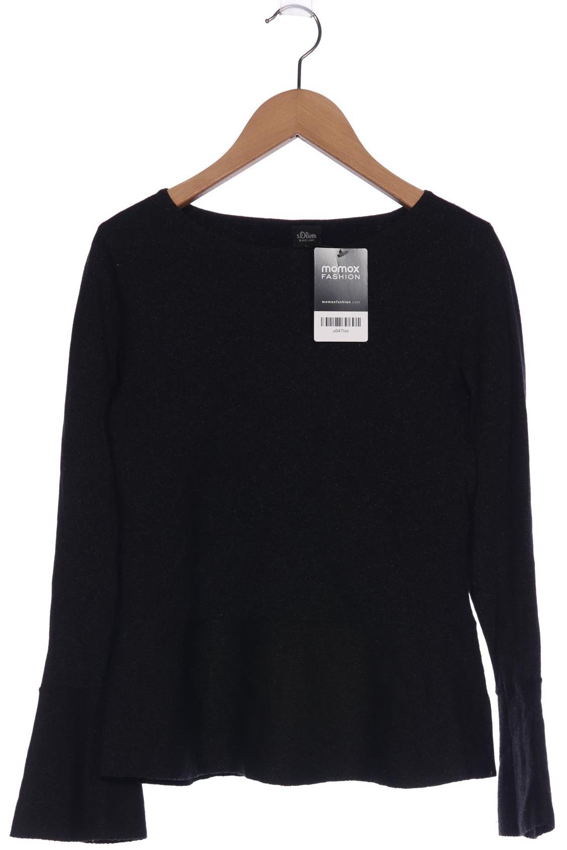 

s.Oliver Selection Damen Pullover, schwarz