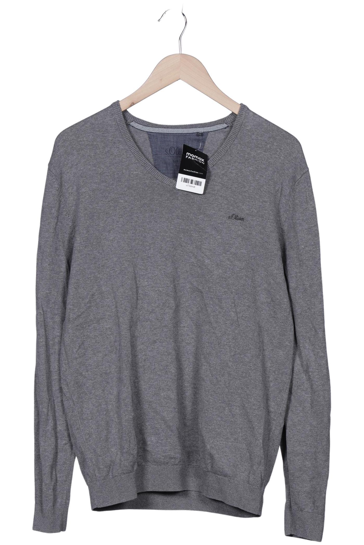 

s.Oliver Selection Herren Pullover, grau, Gr. 52