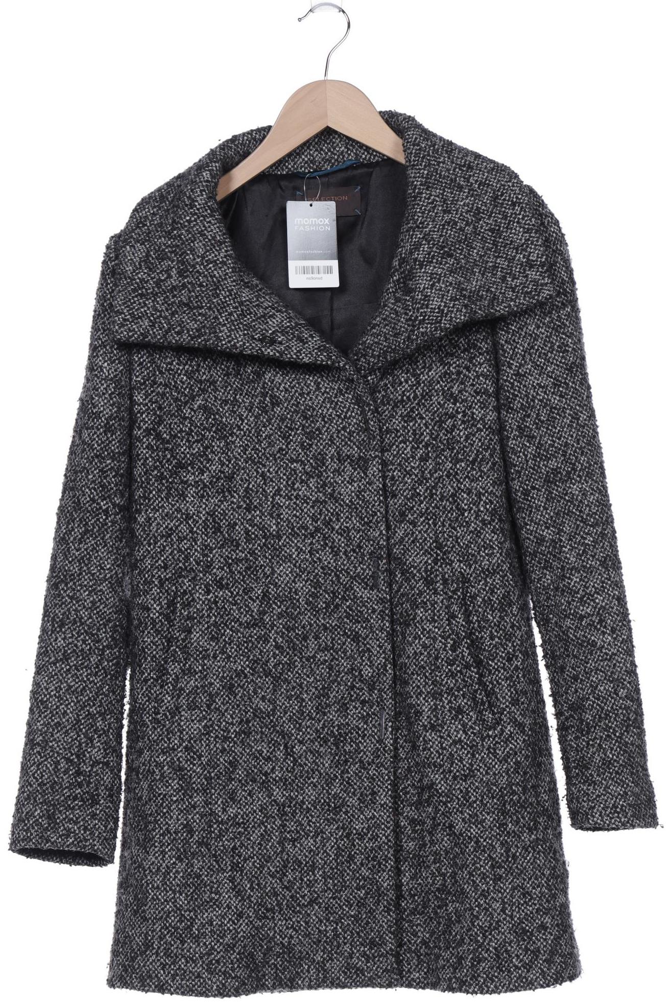 

s.Oliver Selection Damen Mantel, grau, Gr. 36