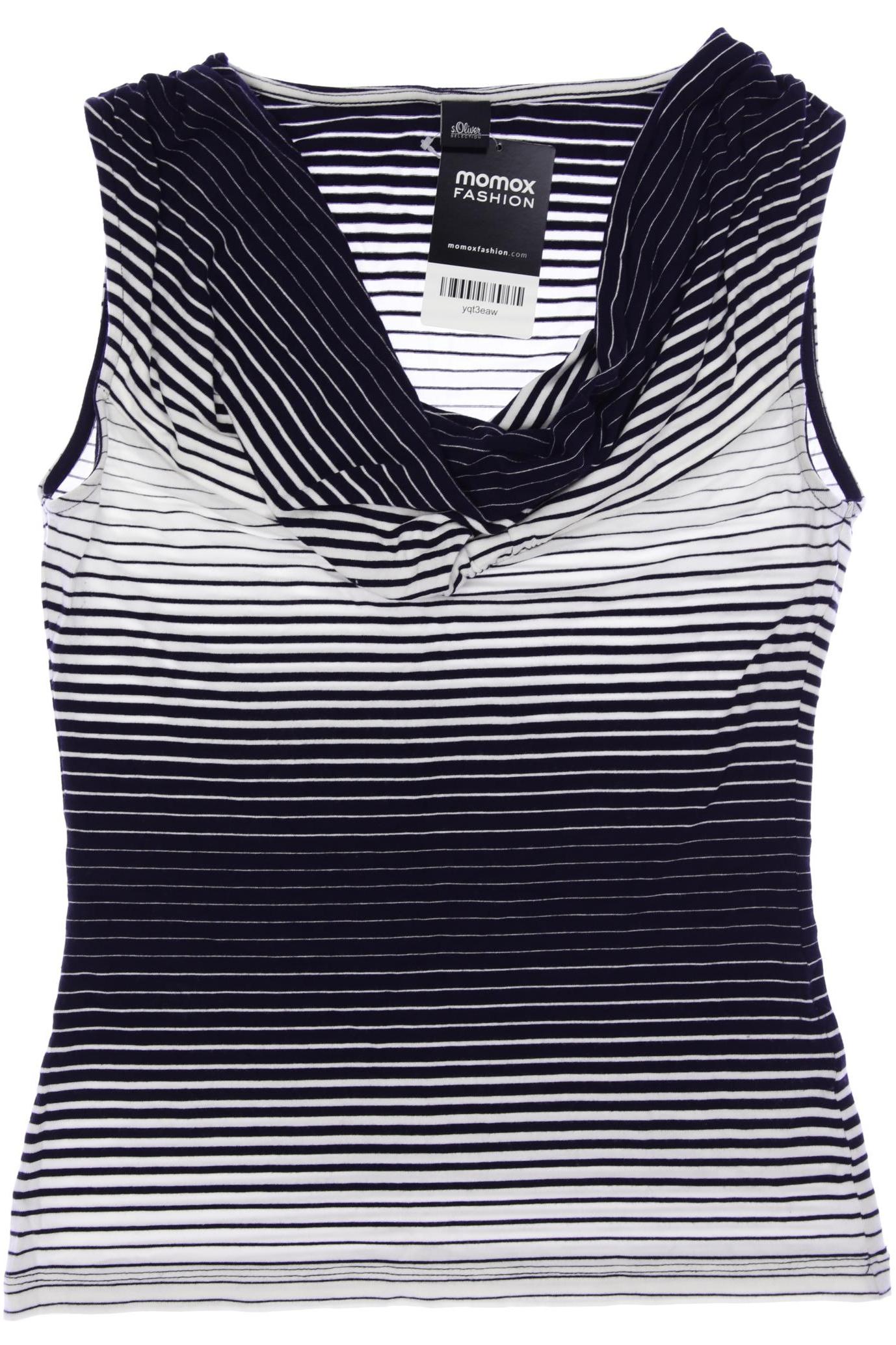 

s.Oliver Selection Damen Top, marineblau, Gr. 34