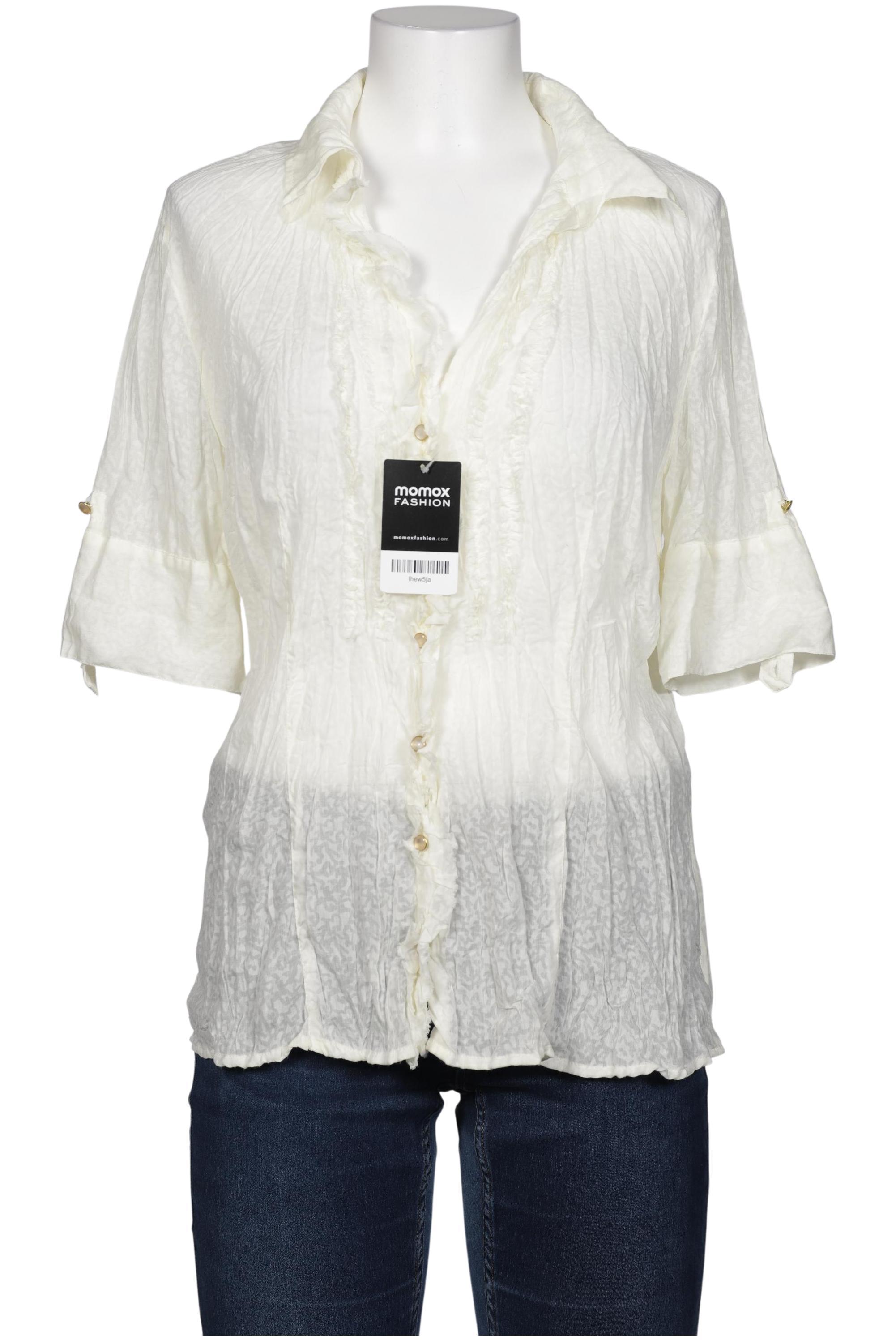 

s.Oliver Selection Damen Bluse, cremeweiß, Gr. 44